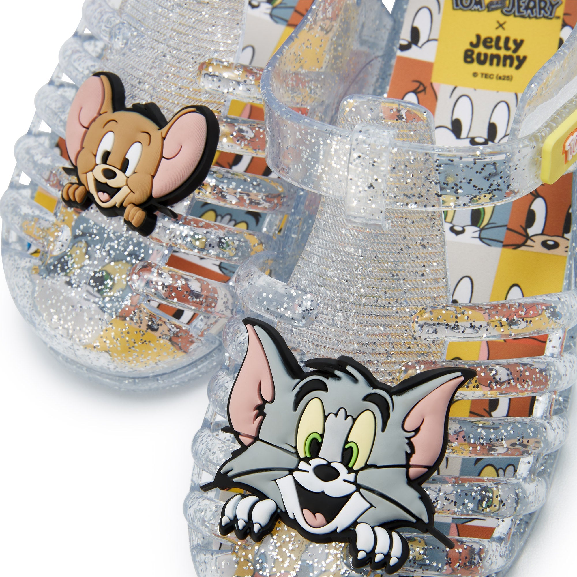 Unicorn Dewey Flat Slingbacks For Girls Silver - Jelly Bunny Thailand Official Online Store