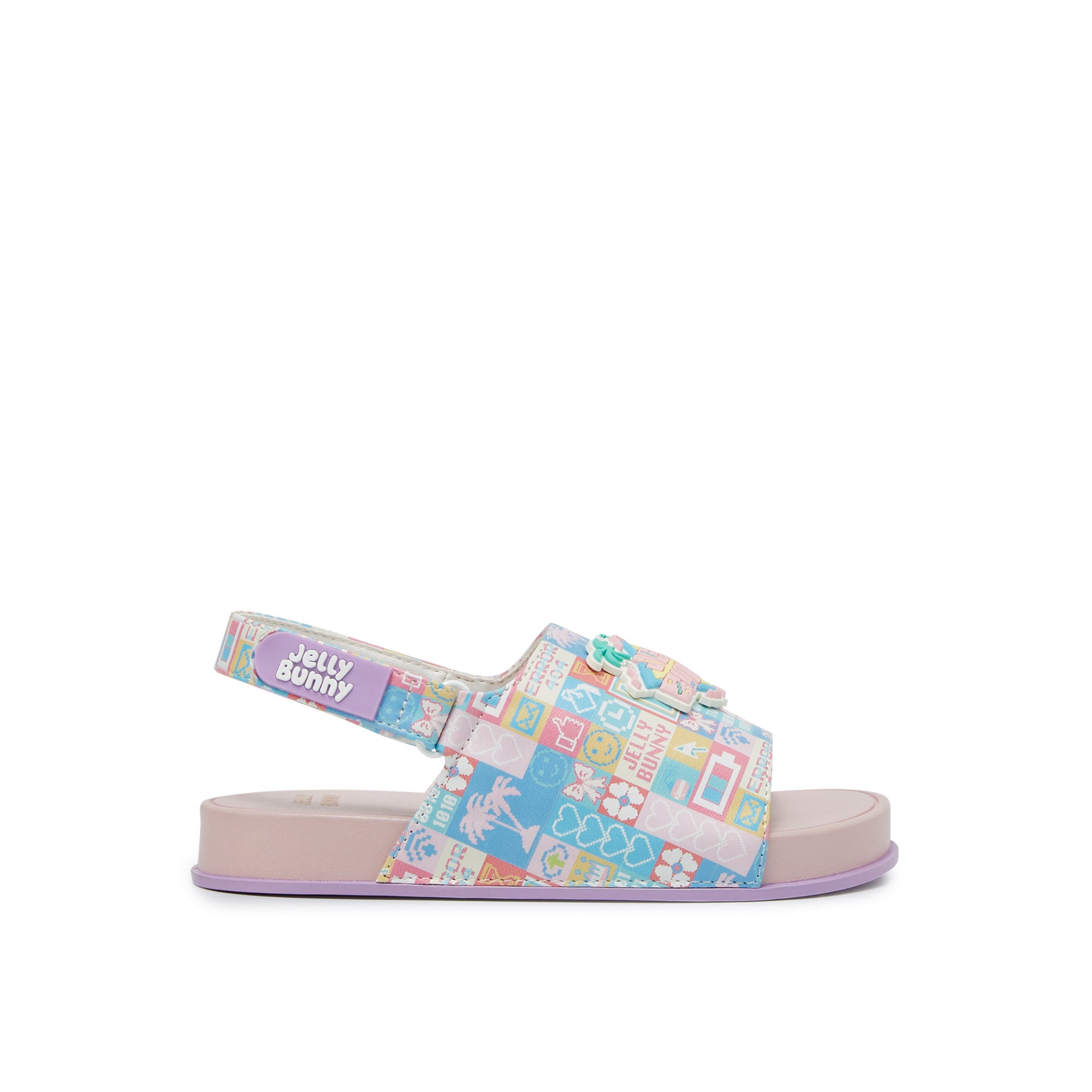 Mini Friendly Ramona Flat Sandals For Girls Light Pink