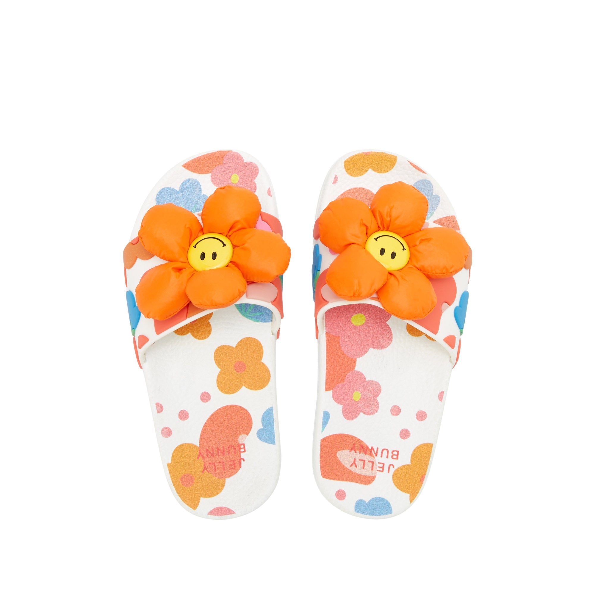 Mini Slide Liliana Flat Sandals For Girls Multi Color - Jelly Bunny Thailand Official Online Store