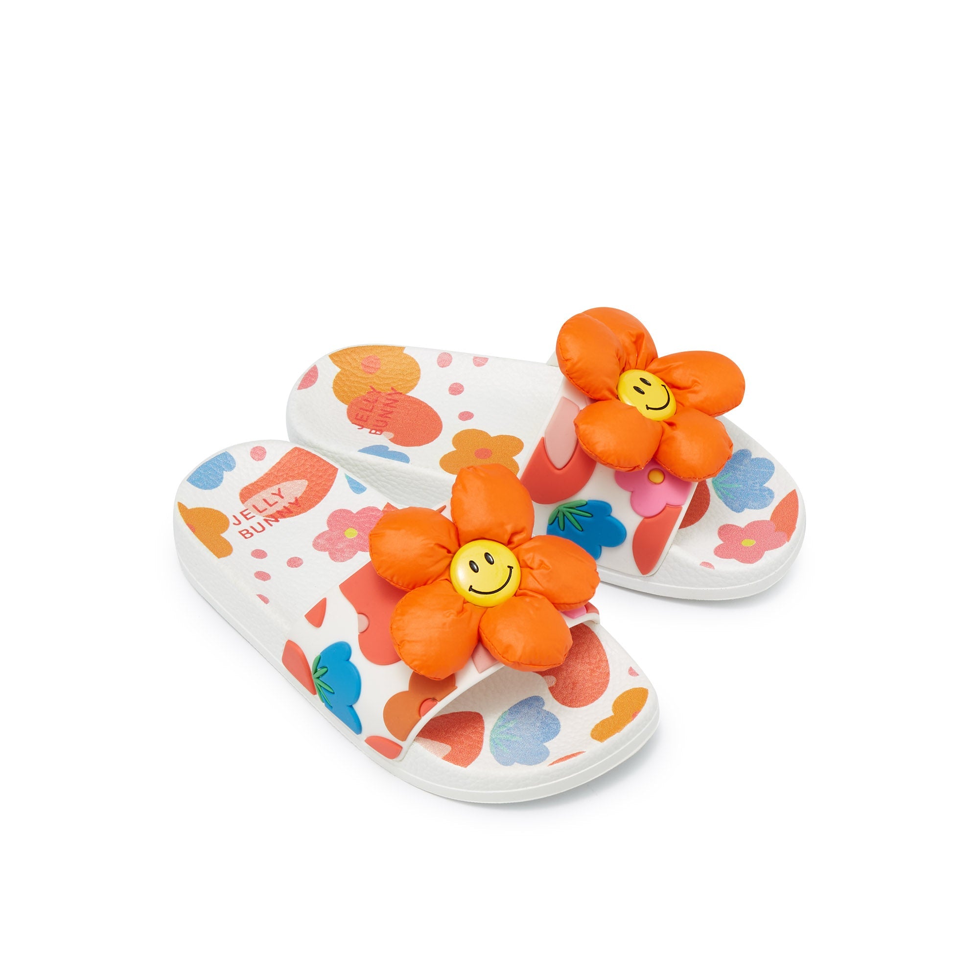 Mini Slide Liliana Flat Sandals For Girls Multi Color - Jelly Bunny Thailand Official Online Store