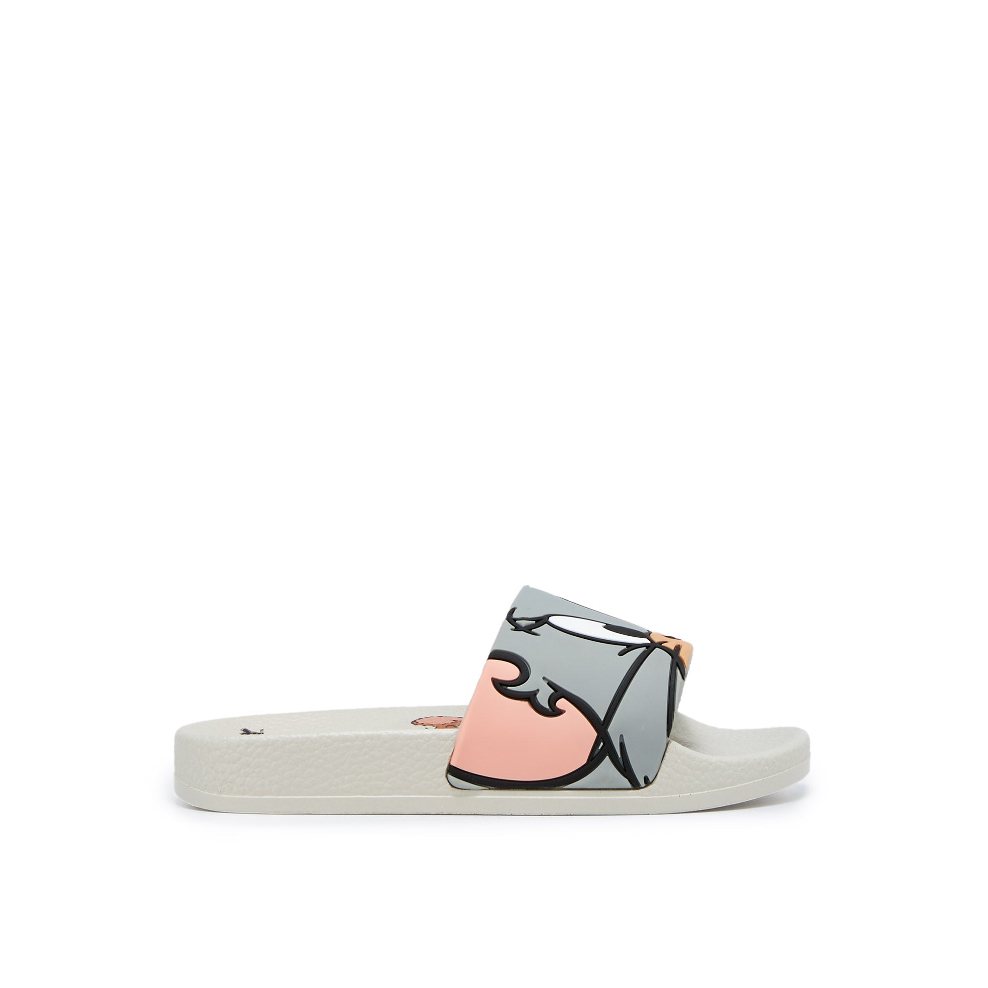 Mini Slide Blizzard Flat Sandals For Girls White - Jelly Bunny Thailand Official Online Store