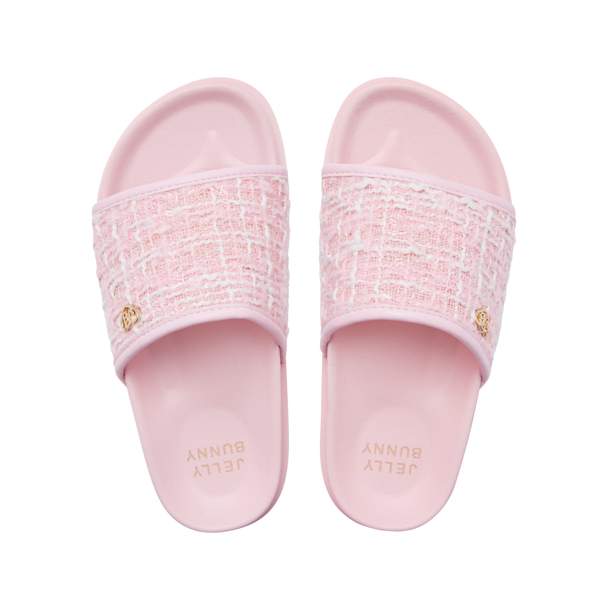 Mini Rudeus Flat Sandals For Girls Light Pink