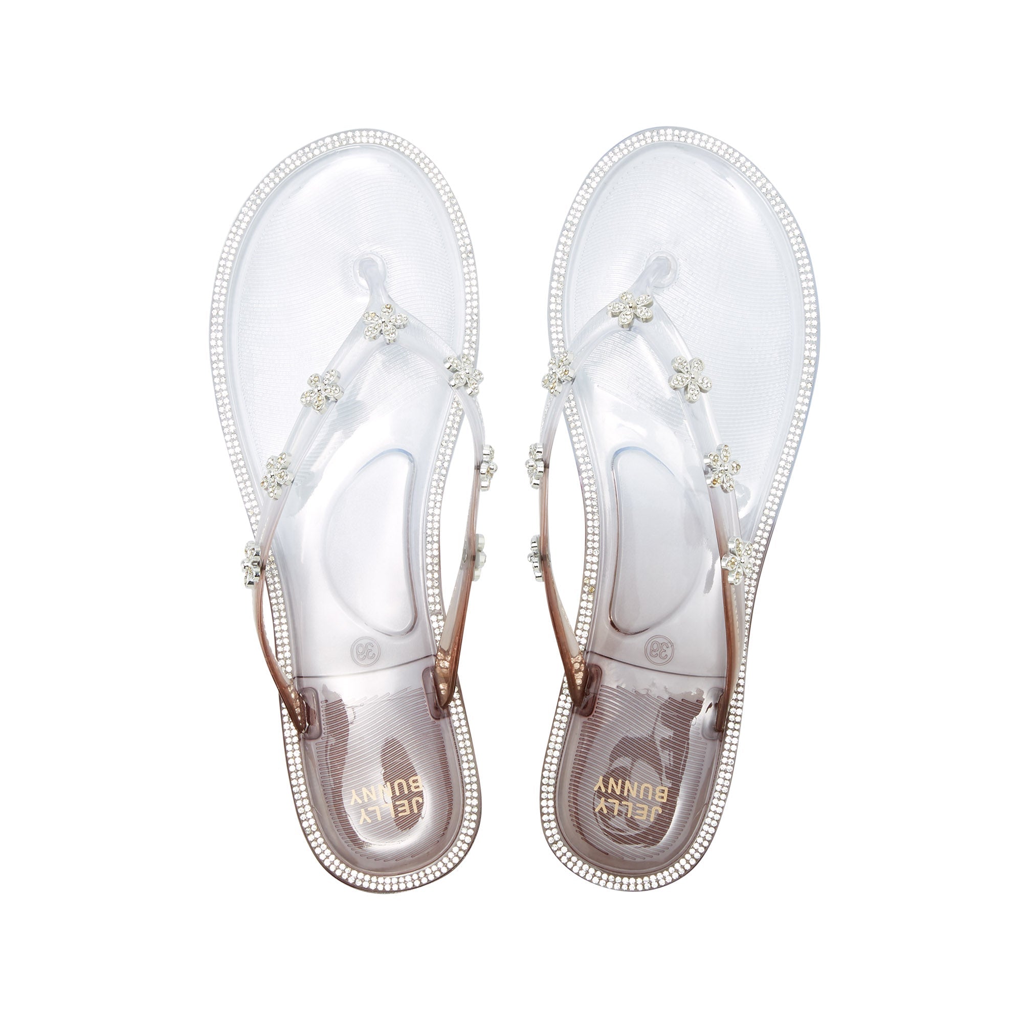 Himmel Flat Sandals Black - Jelly Bunny Thailand Official Online Store