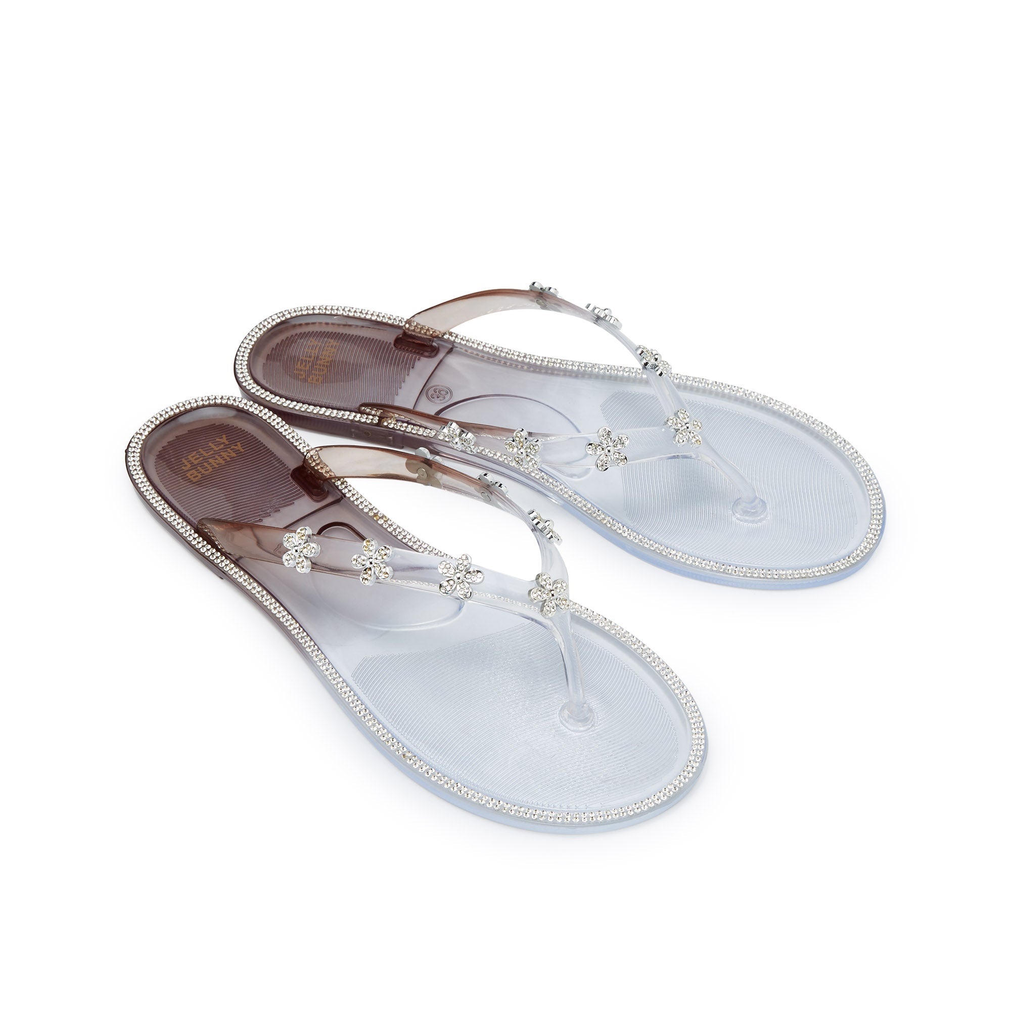 Himmel Flat Sandals Black - Jelly Bunny Thailand Official Online Store