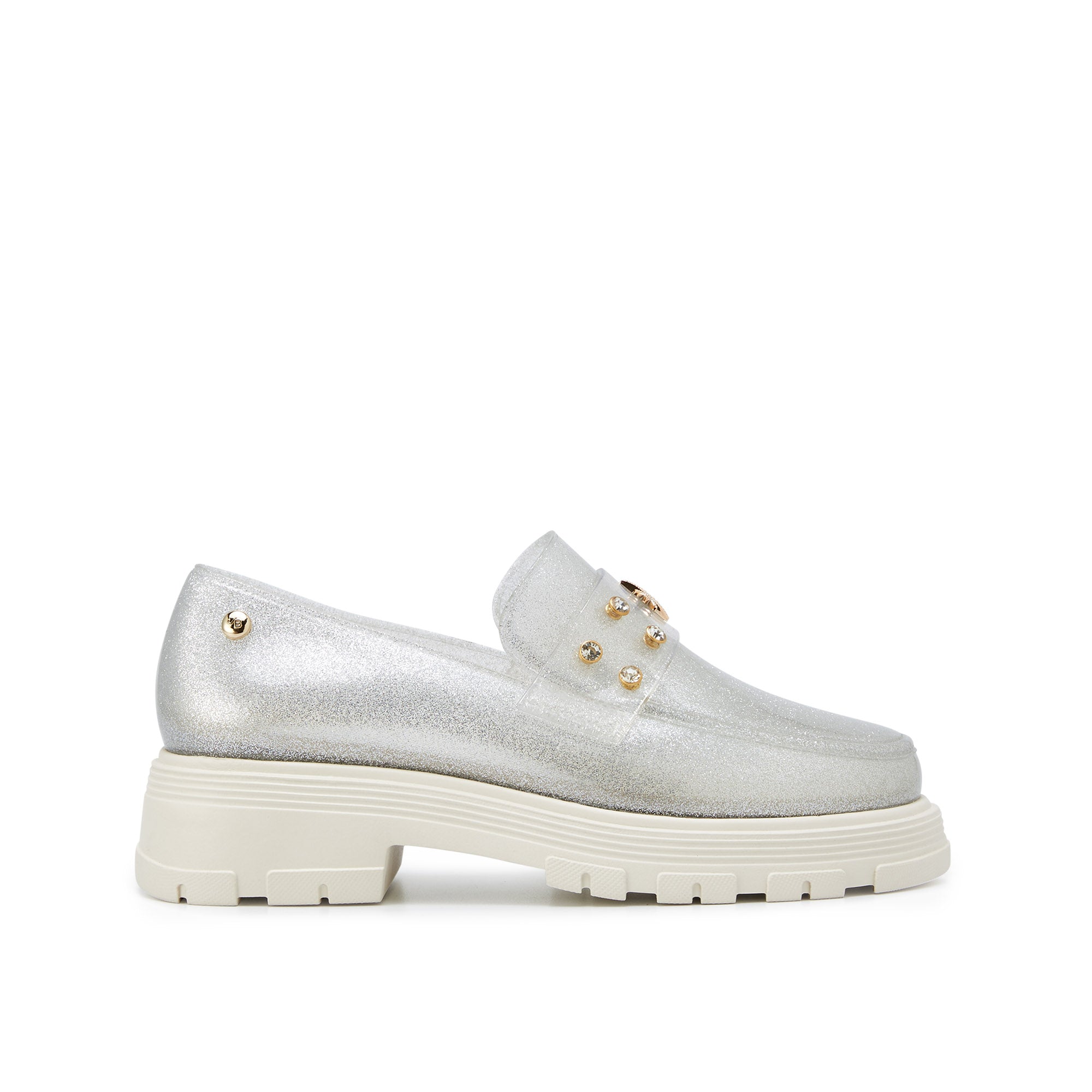 Giada Kelly Platform Loafers Silver - Jelly Bunny Thailand Official Online Store