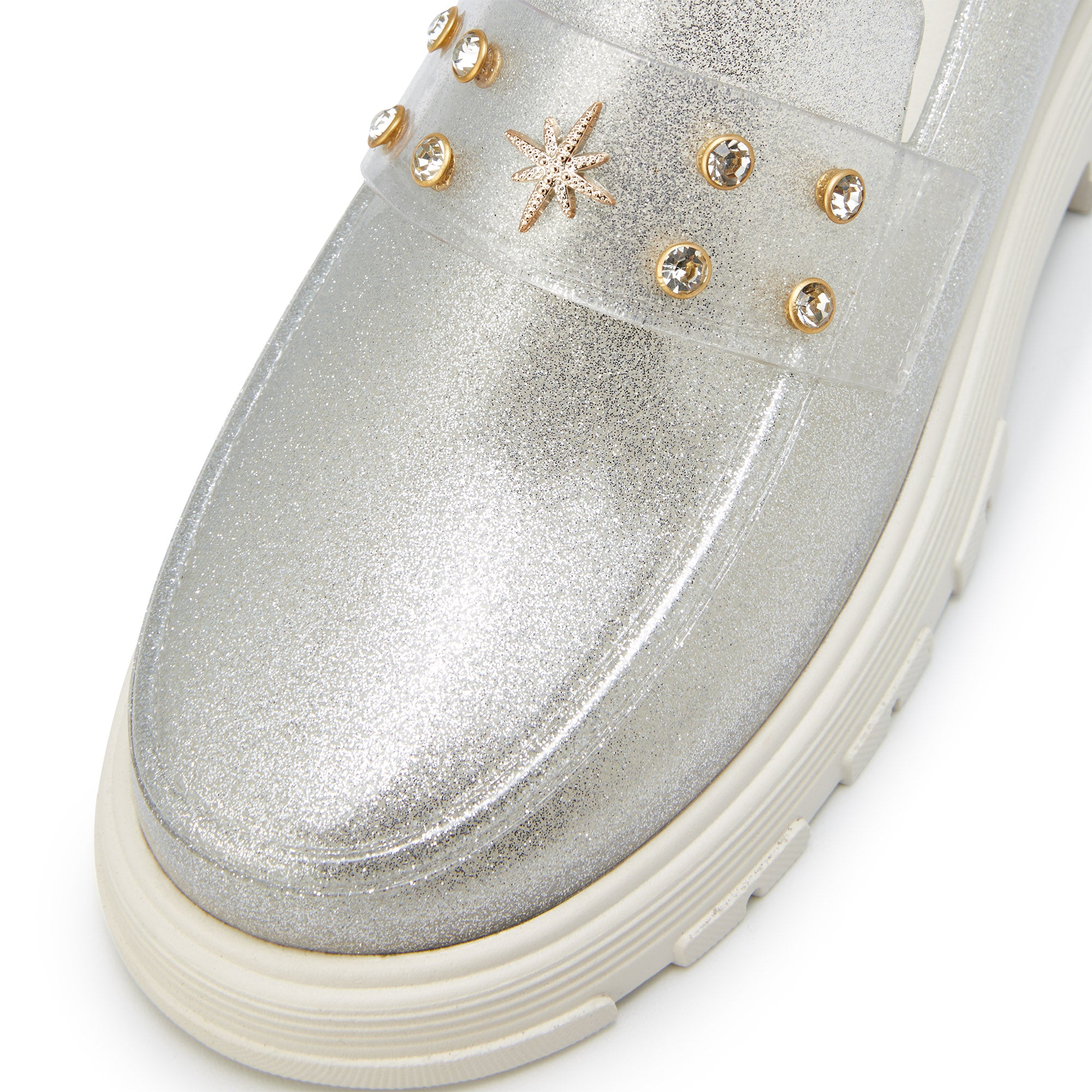 Giada Kelly Platform Loafers Silver - Jelly Bunny Thailand Official Online Store