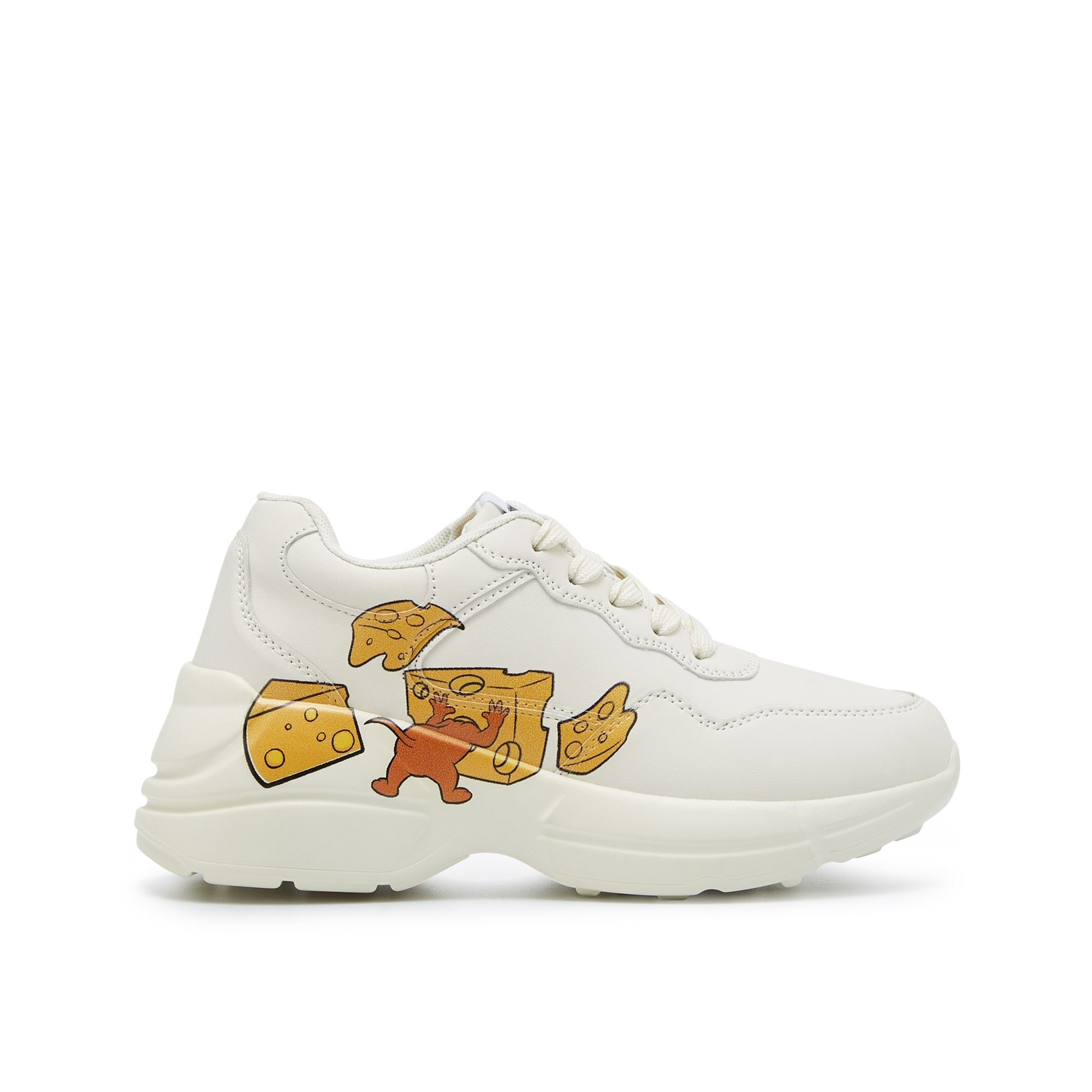 Sneaker Cosmo Platform Sneakers White - Main Image