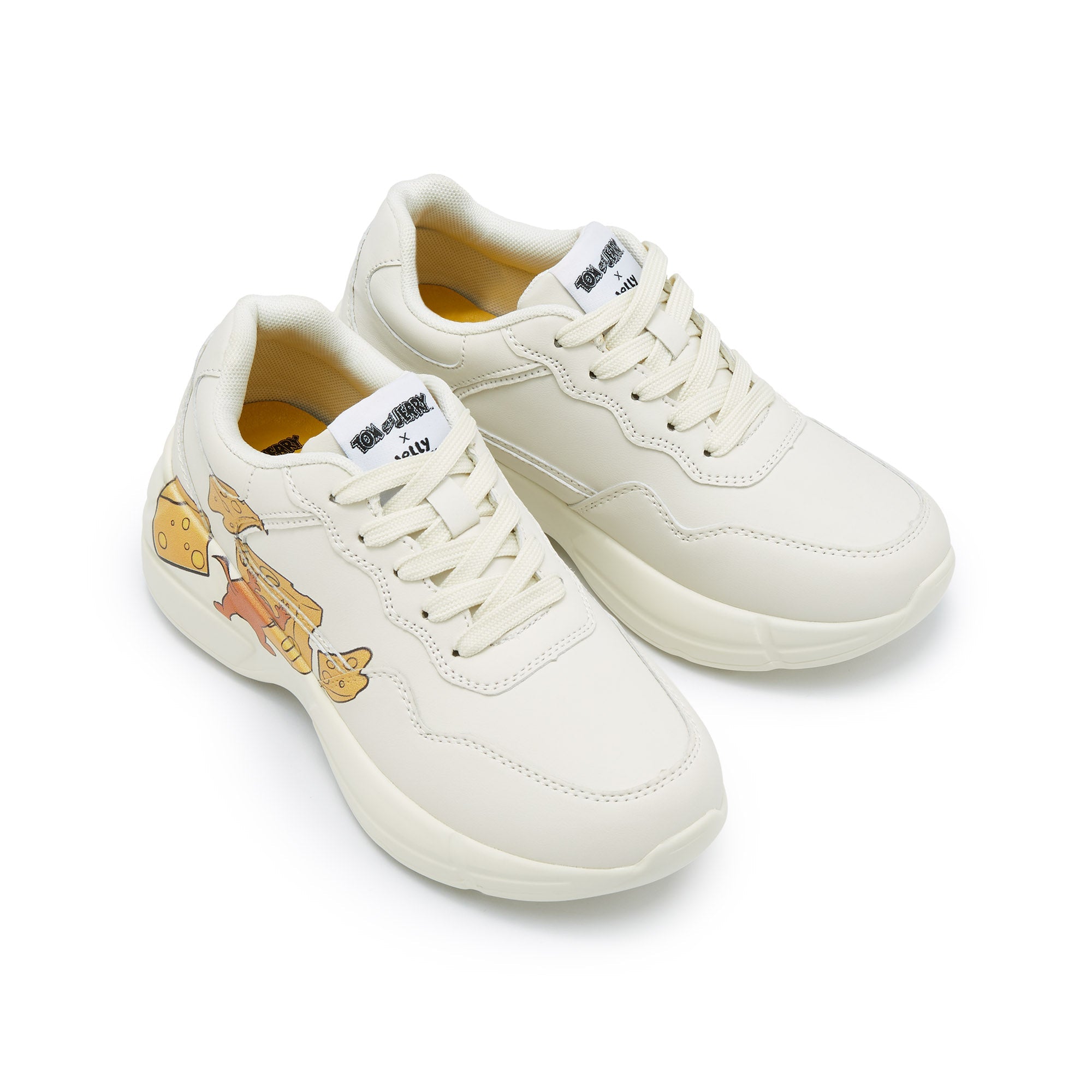 Sneaker Cosmo Platform Sneakers White - Jelly Bunny Thailand Official Online Store