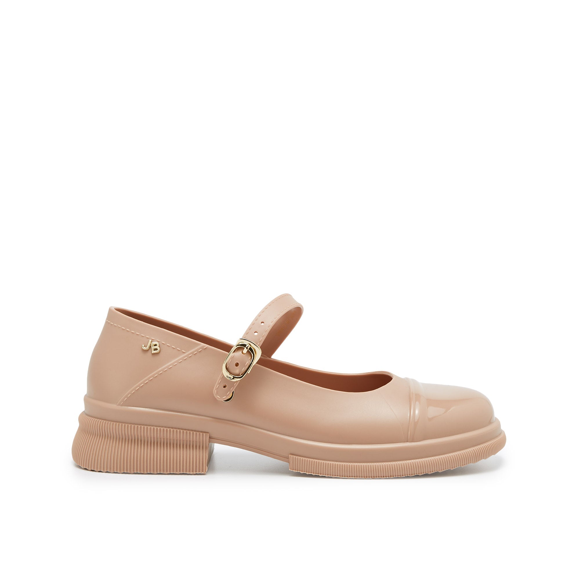 Rory Bright Platform Mary Janes Brown