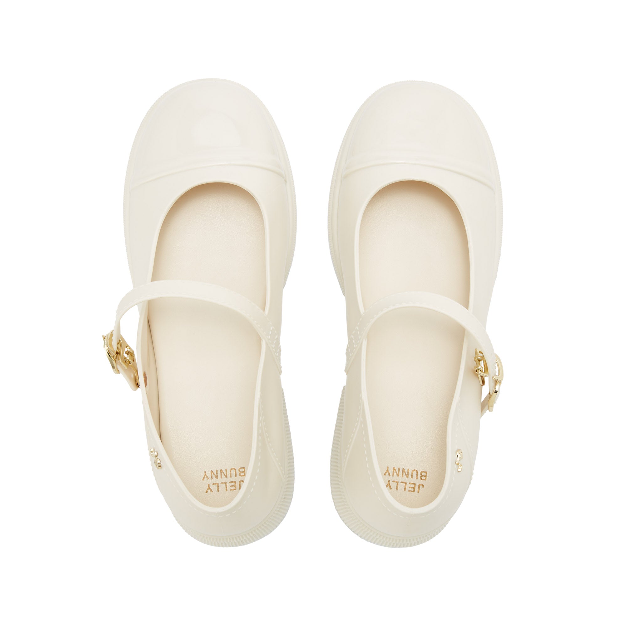 Rory Bright Platform Mary Janes Ivory - Jelly Bunny Thailand Official Online Store