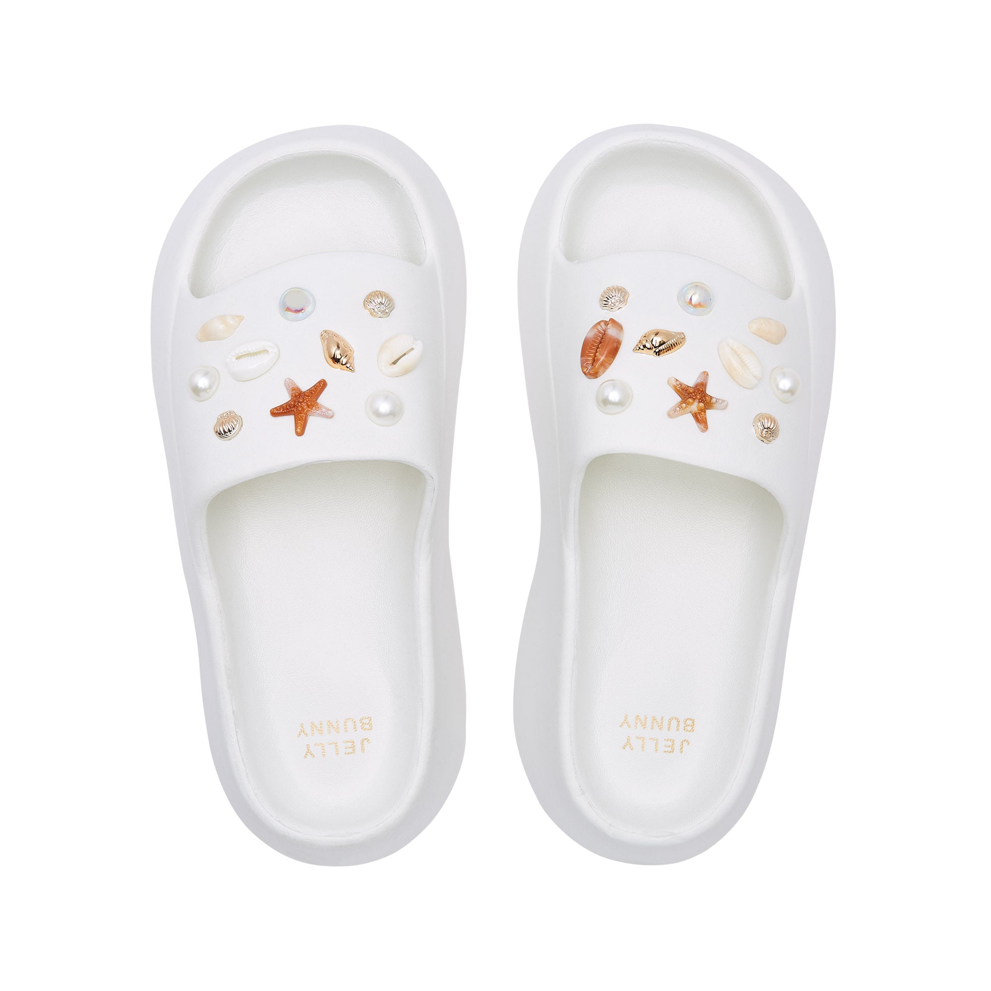 Sven Sea Platform Sandals White - Jelly Bunny Thailand Official Online Store