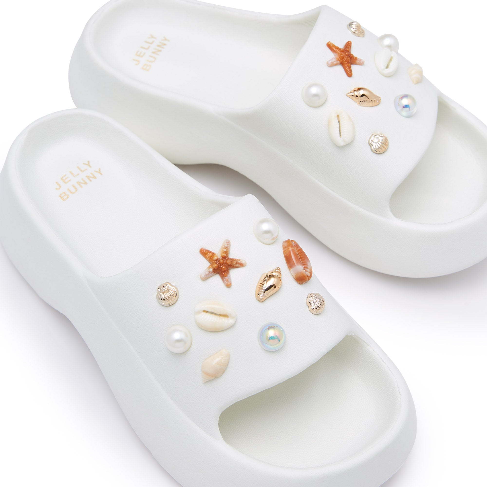 Sven Sea Platform Sandals White - Jelly Bunny Thailand Official Online Store