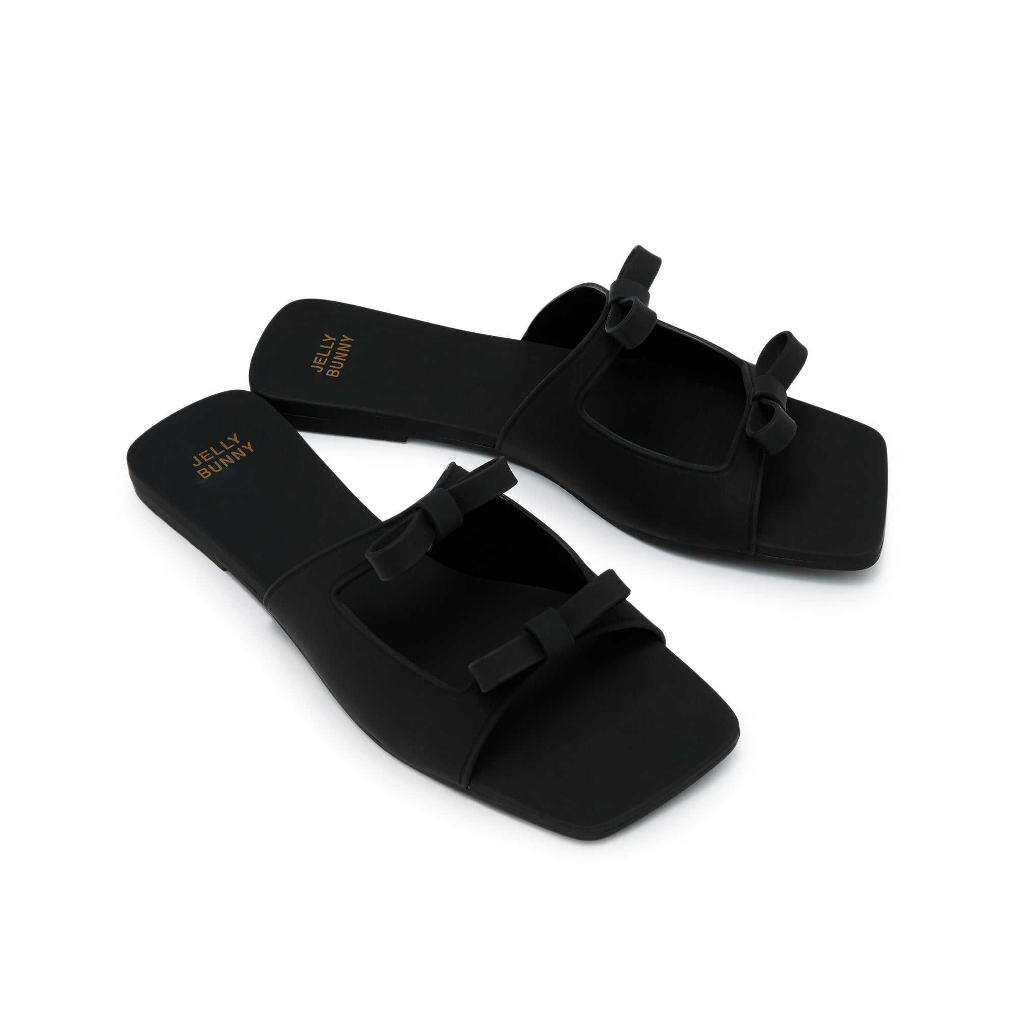 Darat Flat Sandals Black - Jelly Bunny Thailand Official Online Store
