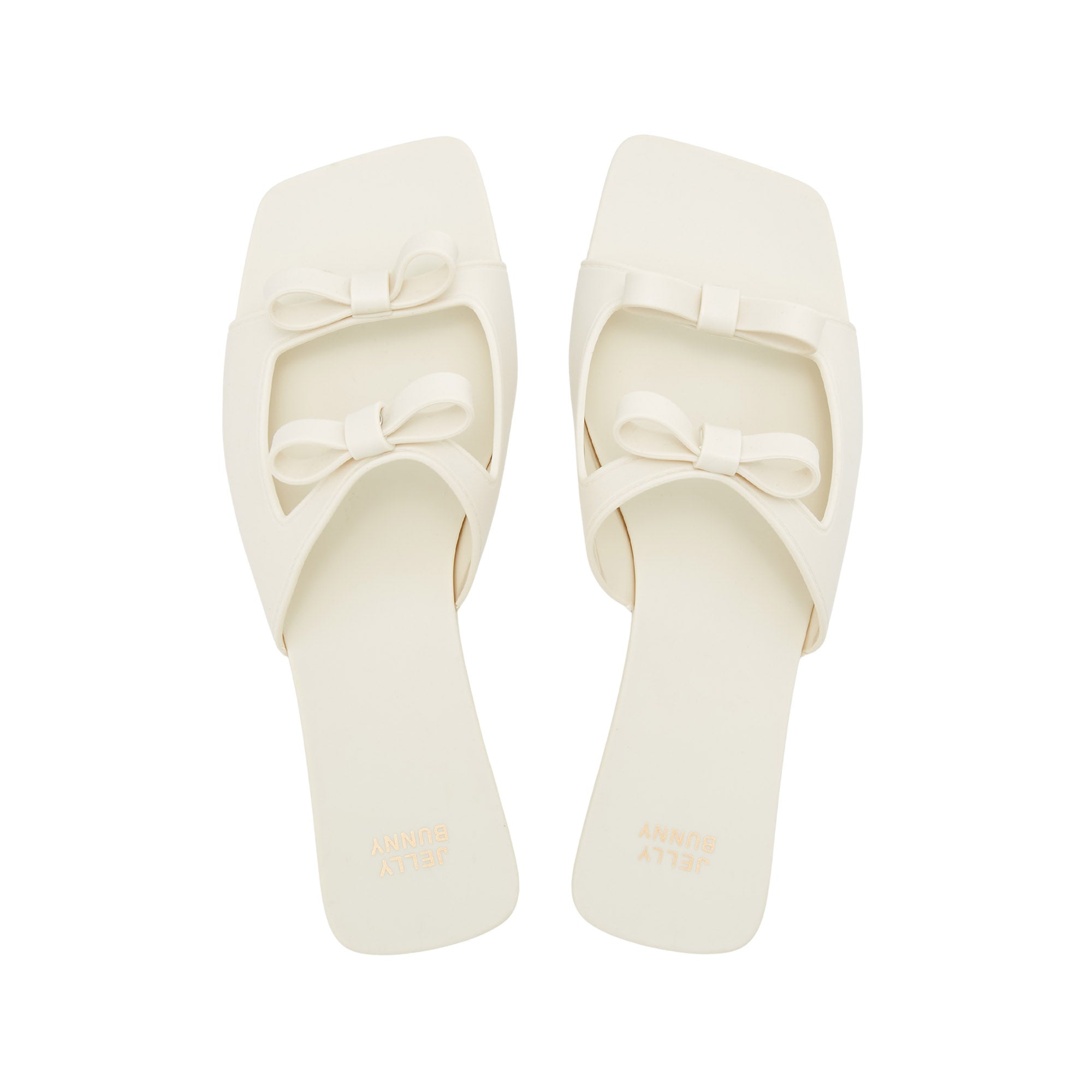Darat Flat Sandals White - Jelly Bunny Thailand Official Online Store