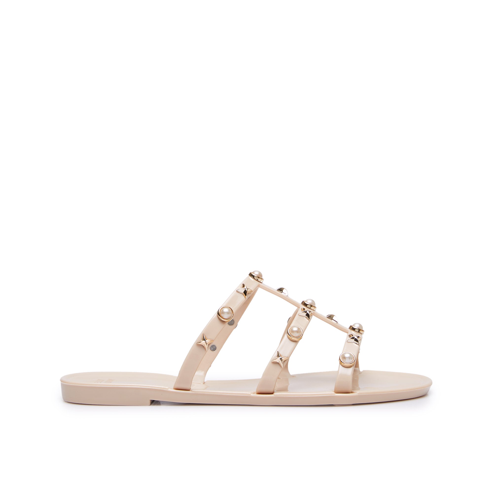 Tres Murabito Flat Sandals Beige - Jelly Bunny Thailand Official Online Store