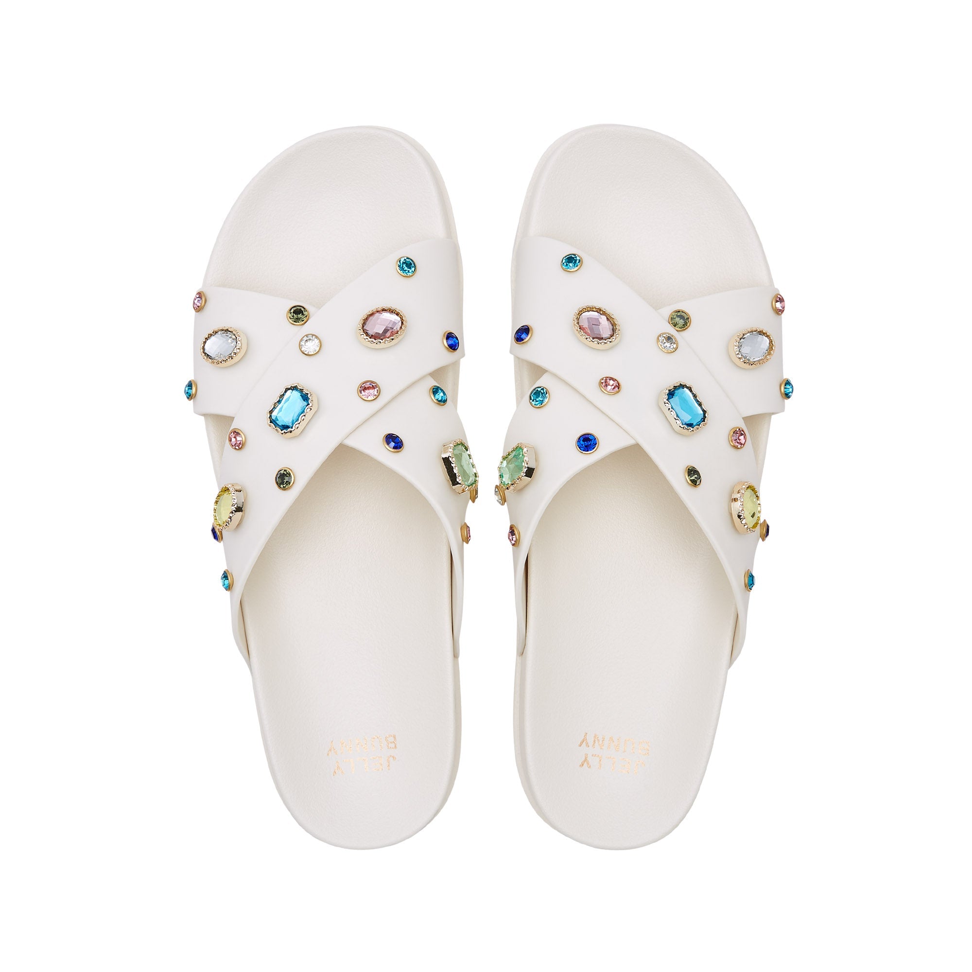 Enoteca Flat Sandals Ivory - Jelly Bunny Thailand Official Online Store