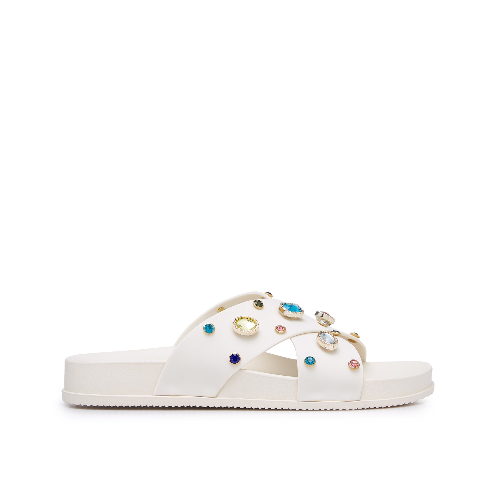 Enoteca Flat Sandals Ivory - Jelly Bunny Thailand Official Online Store