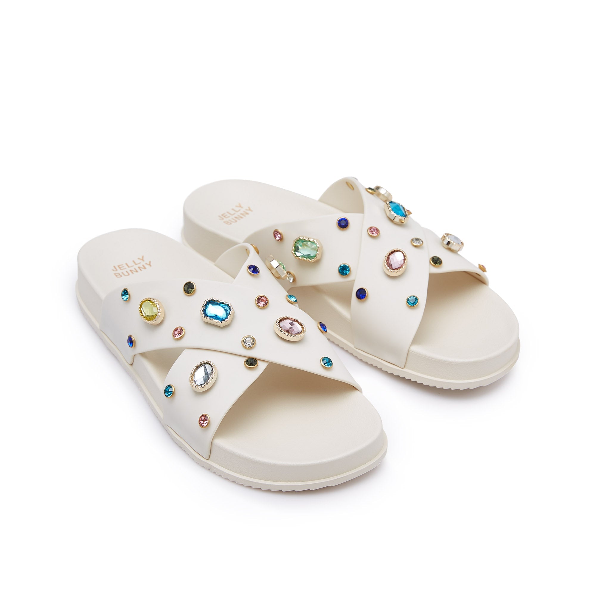 Enoteca Flat Sandals Ivory - Jelly Bunny Thailand Official Online Store