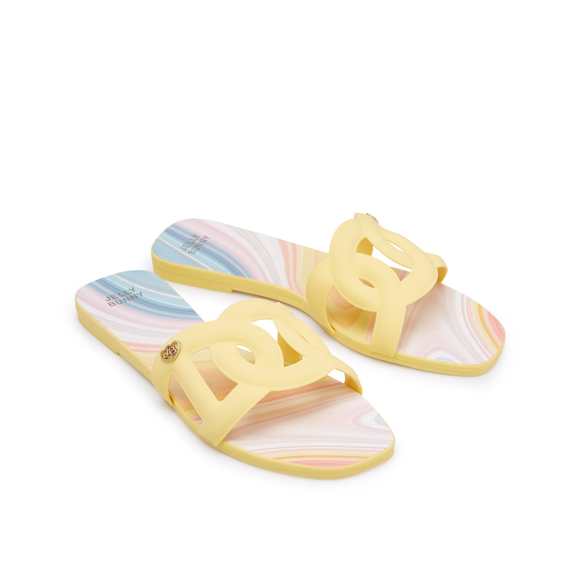 Grase Alexandria Flat Sandals Yellow - Jelly Bunny Thailand Official Online Store