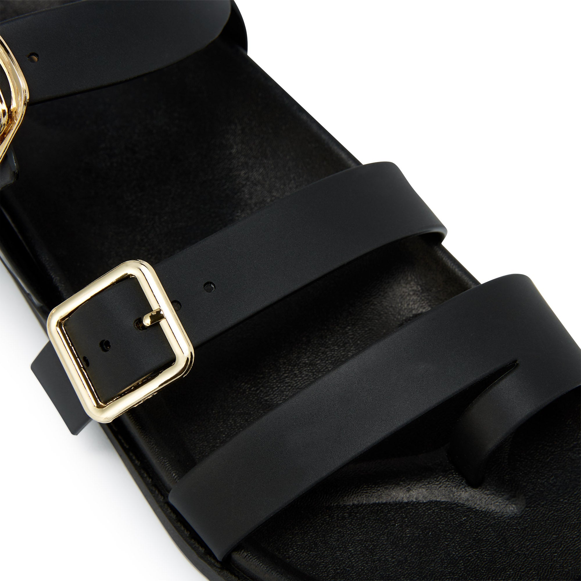 Agustina Flat Sandals Black - Jelly Bunny Thailand Official Online Store