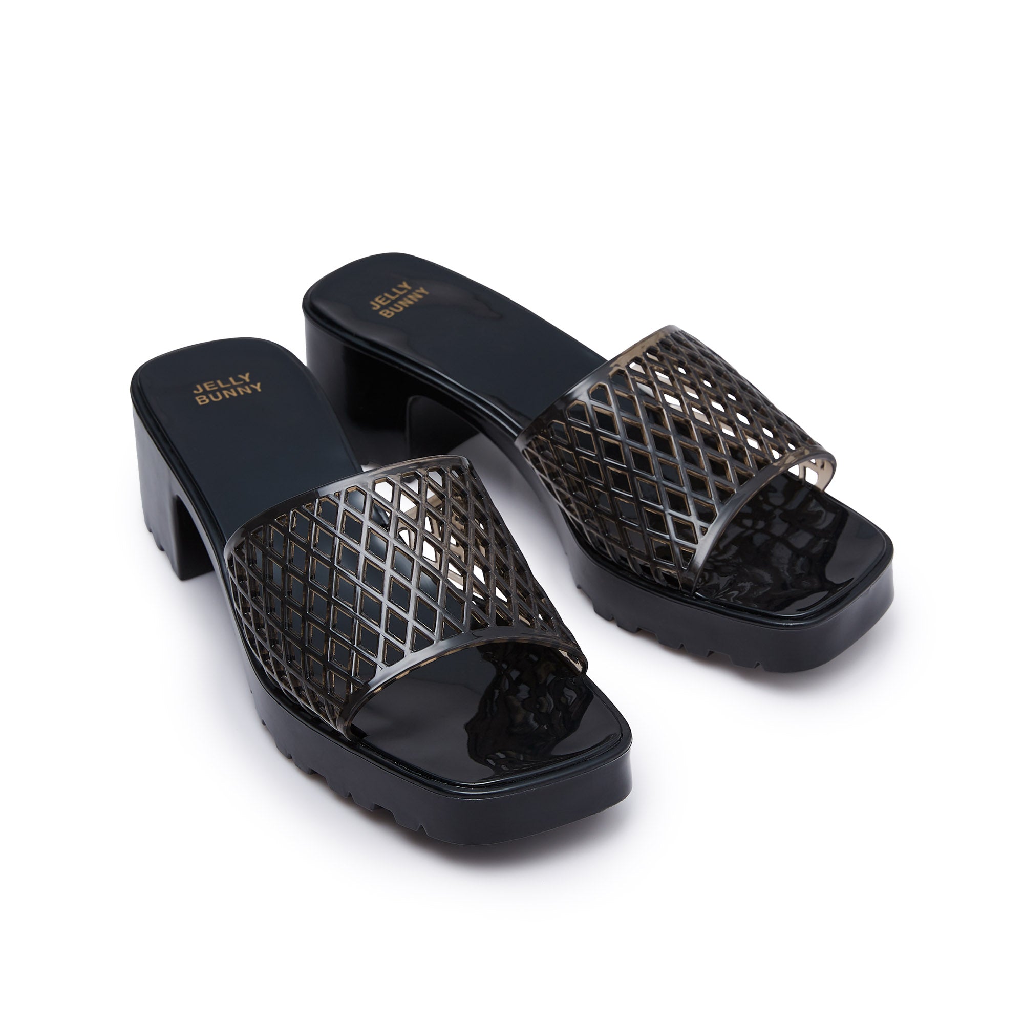Murabito Platform Heels Black - Jelly Bunny Thailand Official Online Store