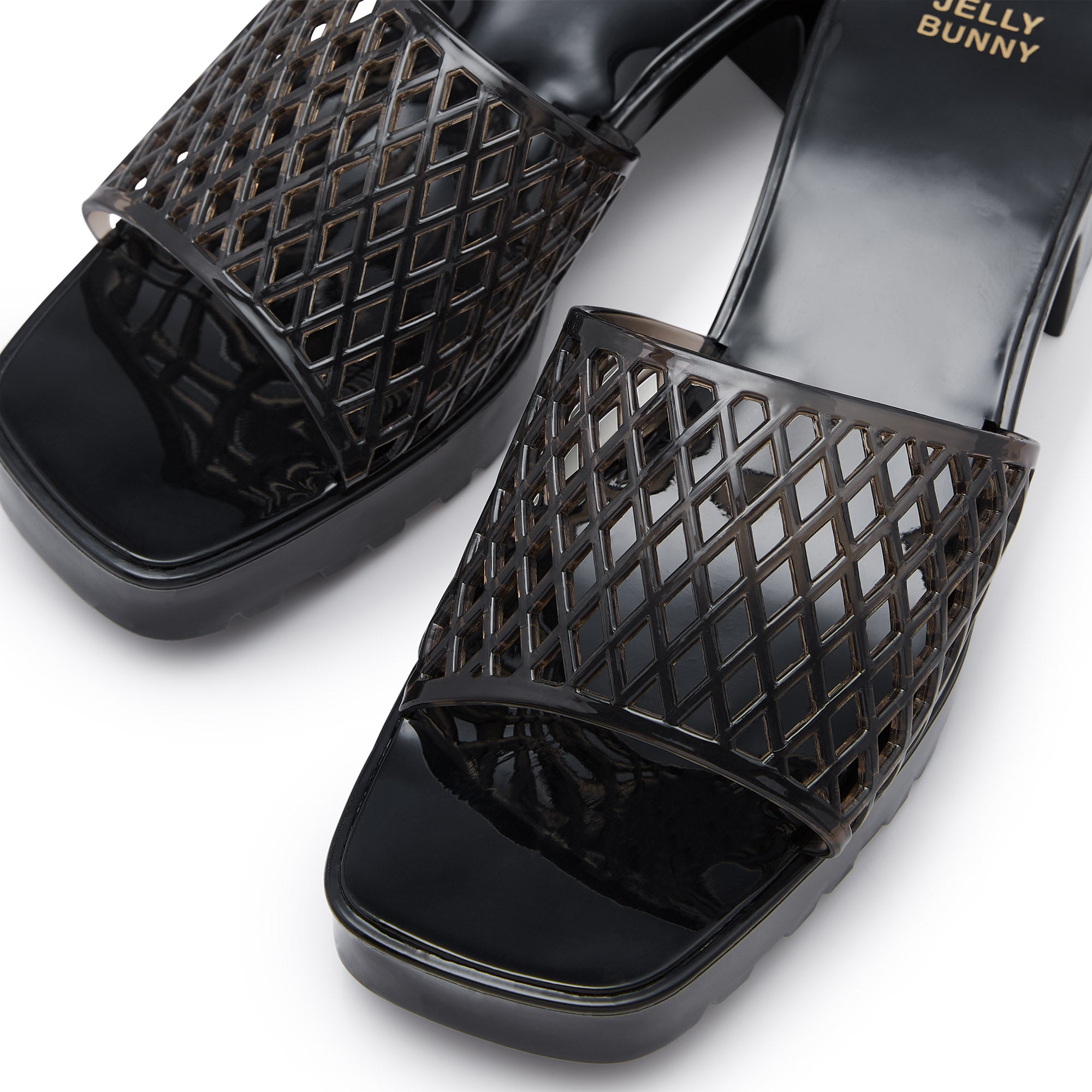 Murabito Platform Heels Black - Jelly Bunny Thailand Official Online Store