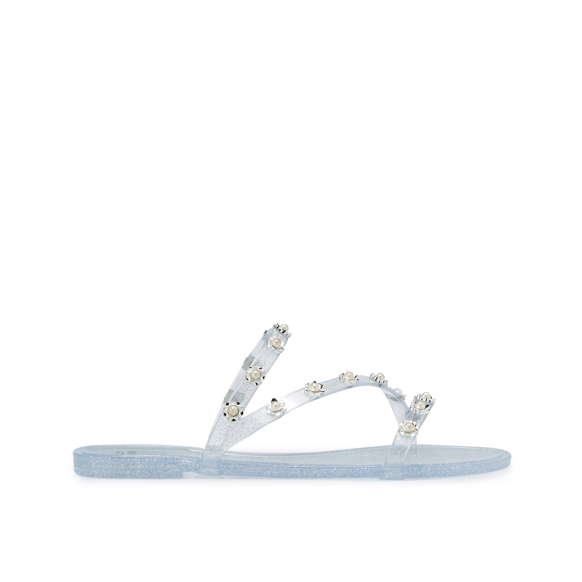 Kafuka Flat Sandals Silver - Jelly Bunny Thailand Official Online Store