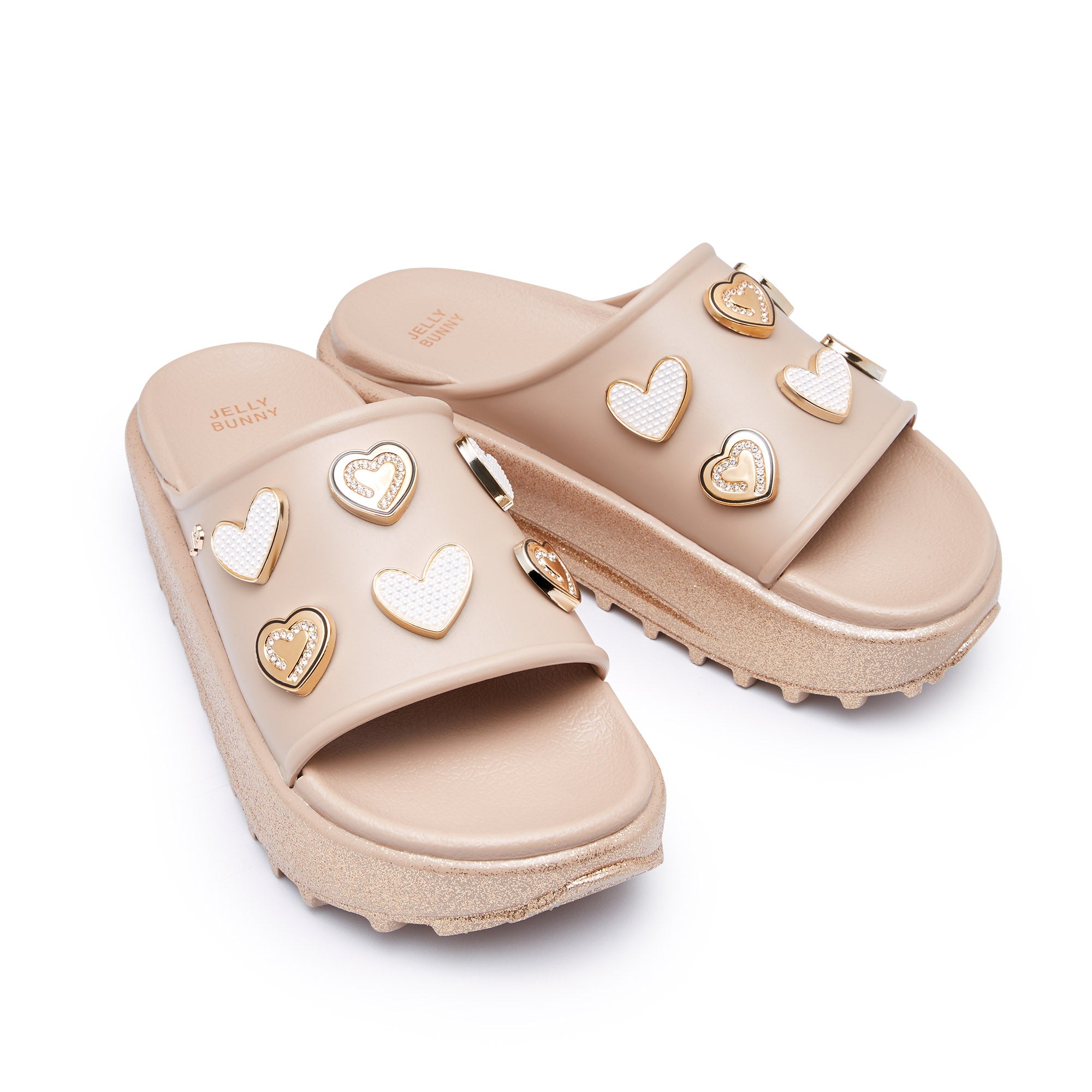 รองเท้าแตะแพลตฟอร์ม Bente Soleil Brown