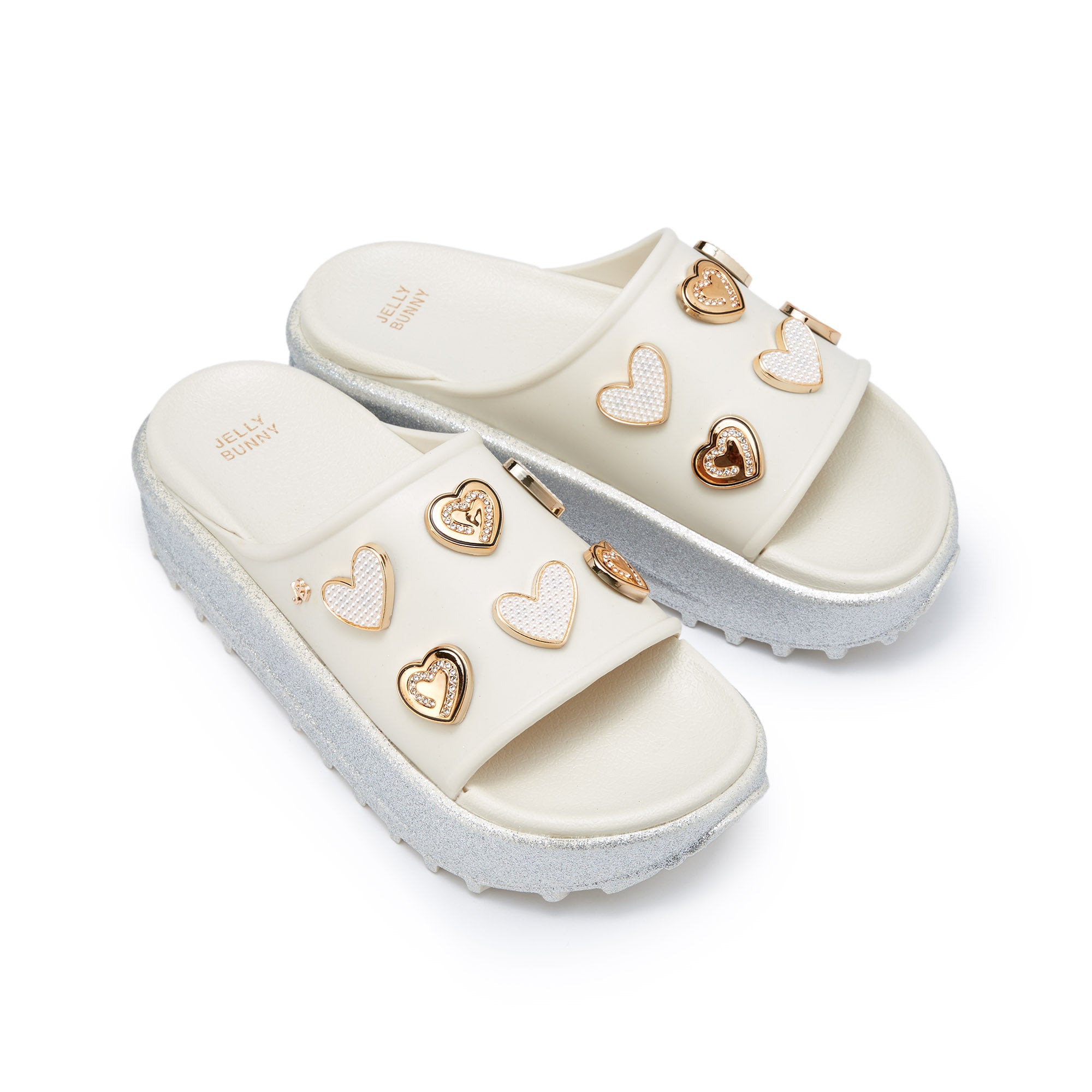 Bente Soleil Platform Sandals Ivory - Jelly Bunny Thailand Official Online Store