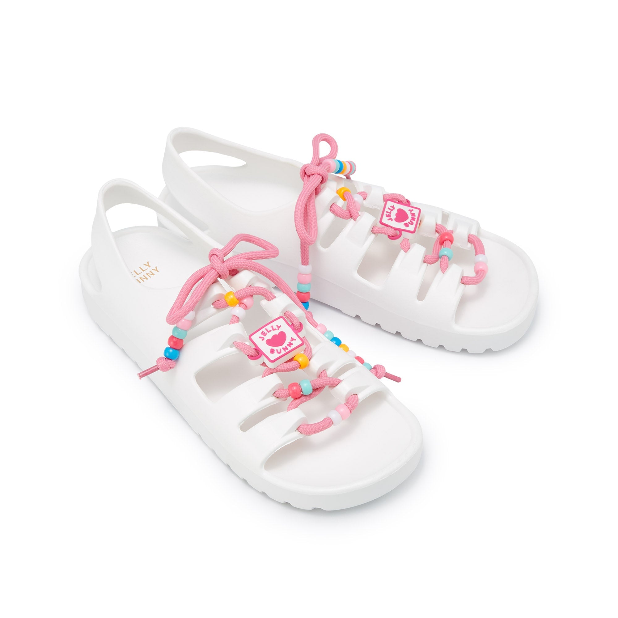 Lev Sarai Flat Slingbacks White - Jelly Bunny Thailand Official Online Store