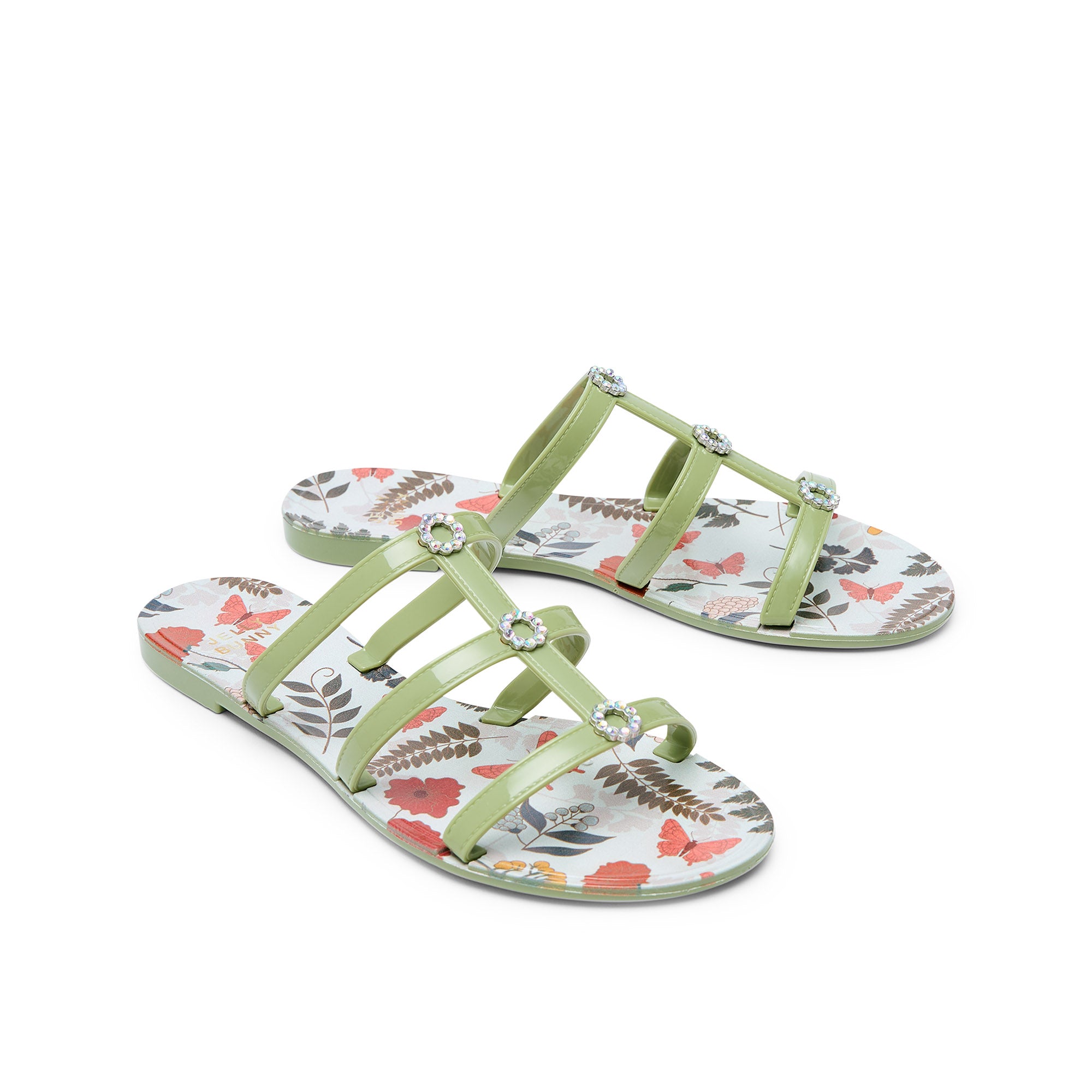 Alice Lunaa Sandals Light Green