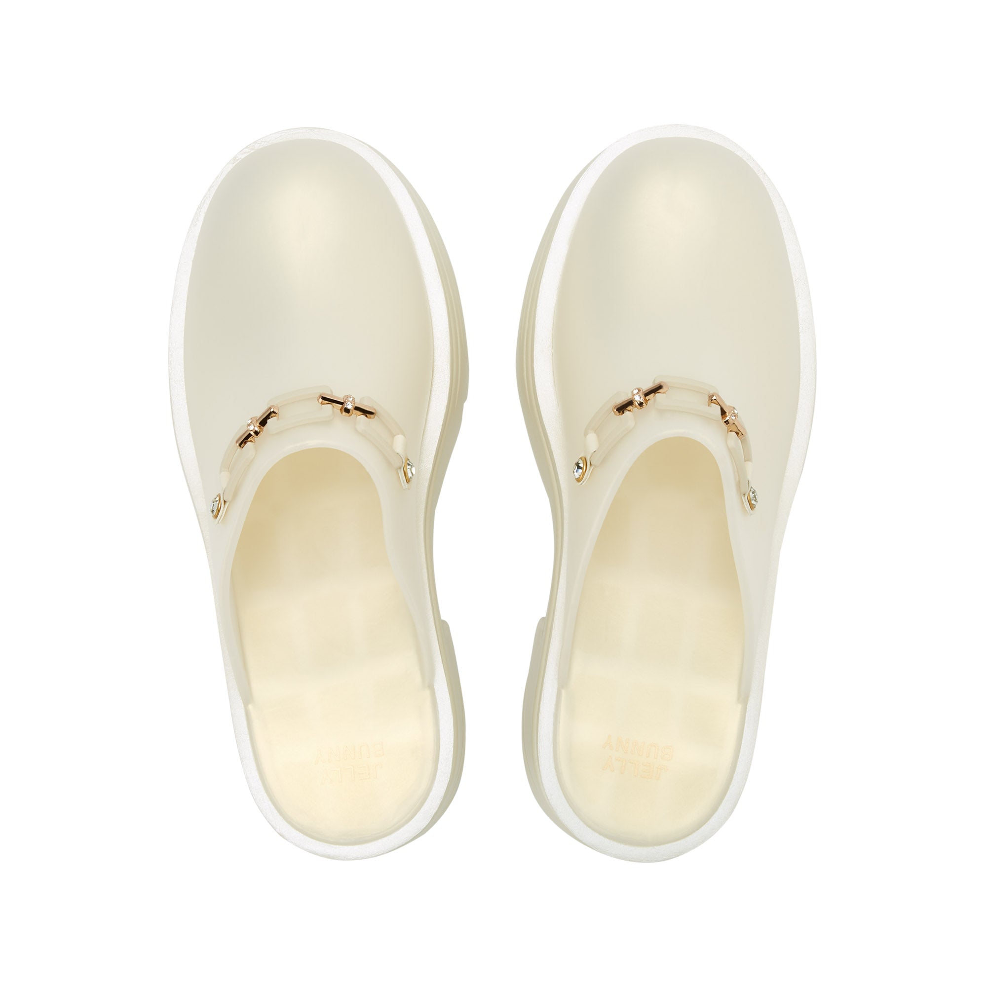 Tete Toffee Platform Sandals White - Jelly Bunny Thailand Official Online Store