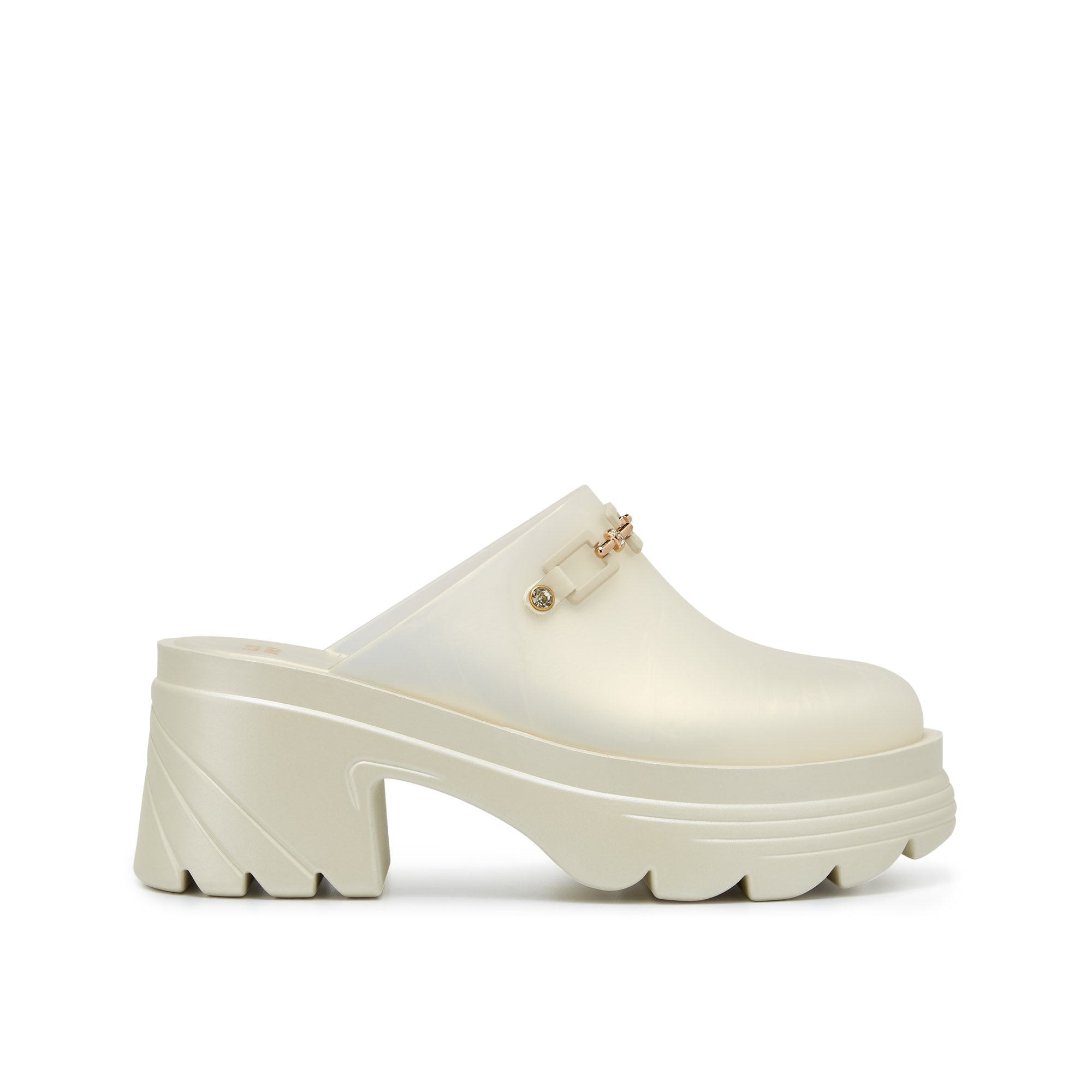Tete Toffee Platform Sandals White - Jelly Bunny Thailand Official Online Store