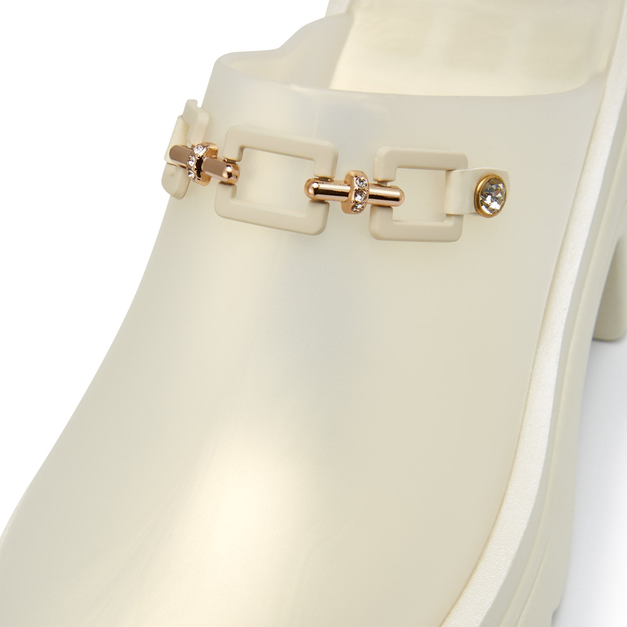 Tete Toffee Platform Sandals White - Jelly Bunny Thailand Official Online Store