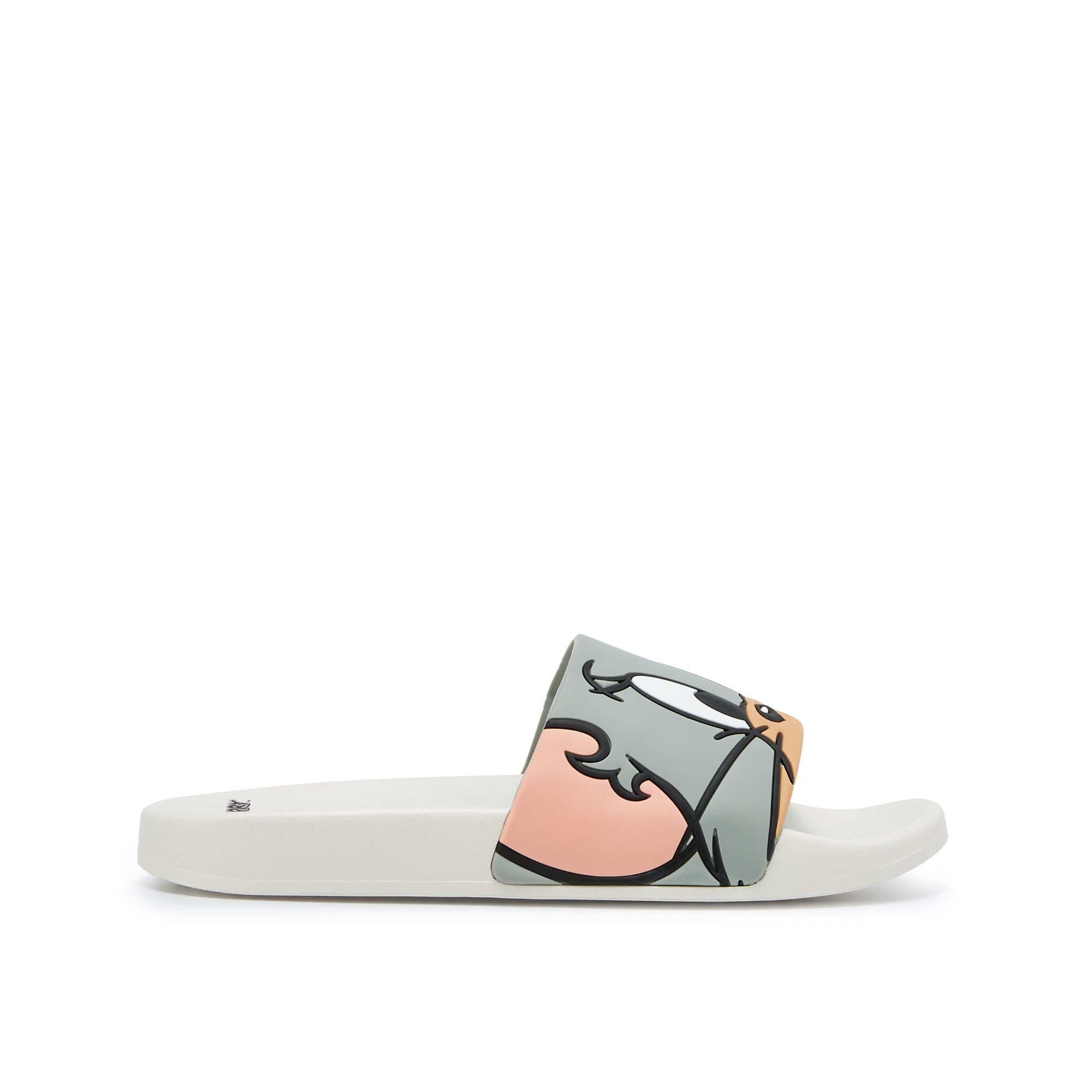 Slide Blizzard Giant Flat Sandals White - Jelly Bunny Thailand Official Online Store