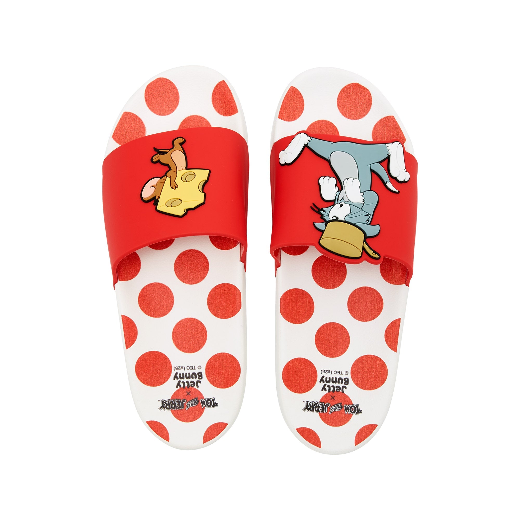 Buddy Flat Sandals Red - Jelly Bunny Thailand Official Online Store