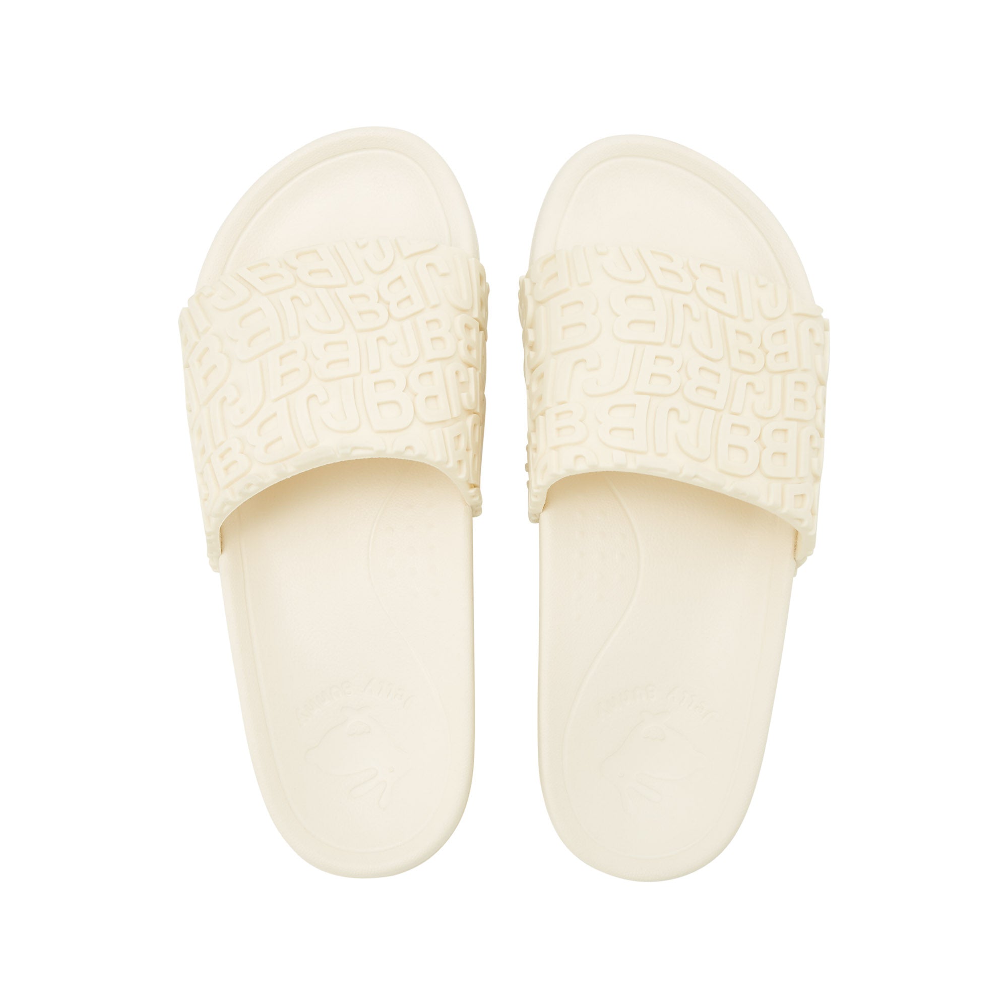 Slide Drew Flat Slides Ivory - Jelly Bunny Thailand Official Online Store
