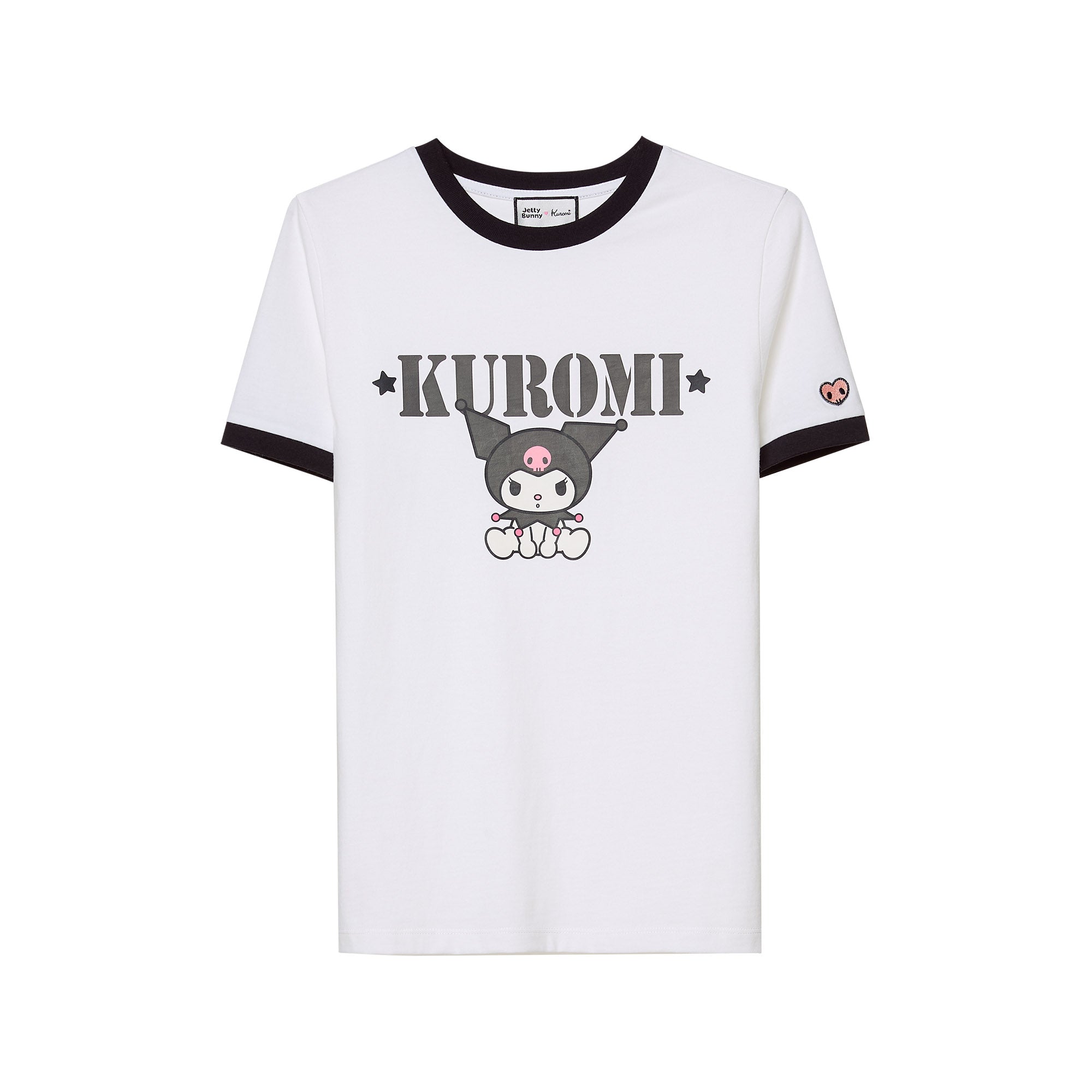 เสื้อแขนสั้นพิมพ์ลาย White