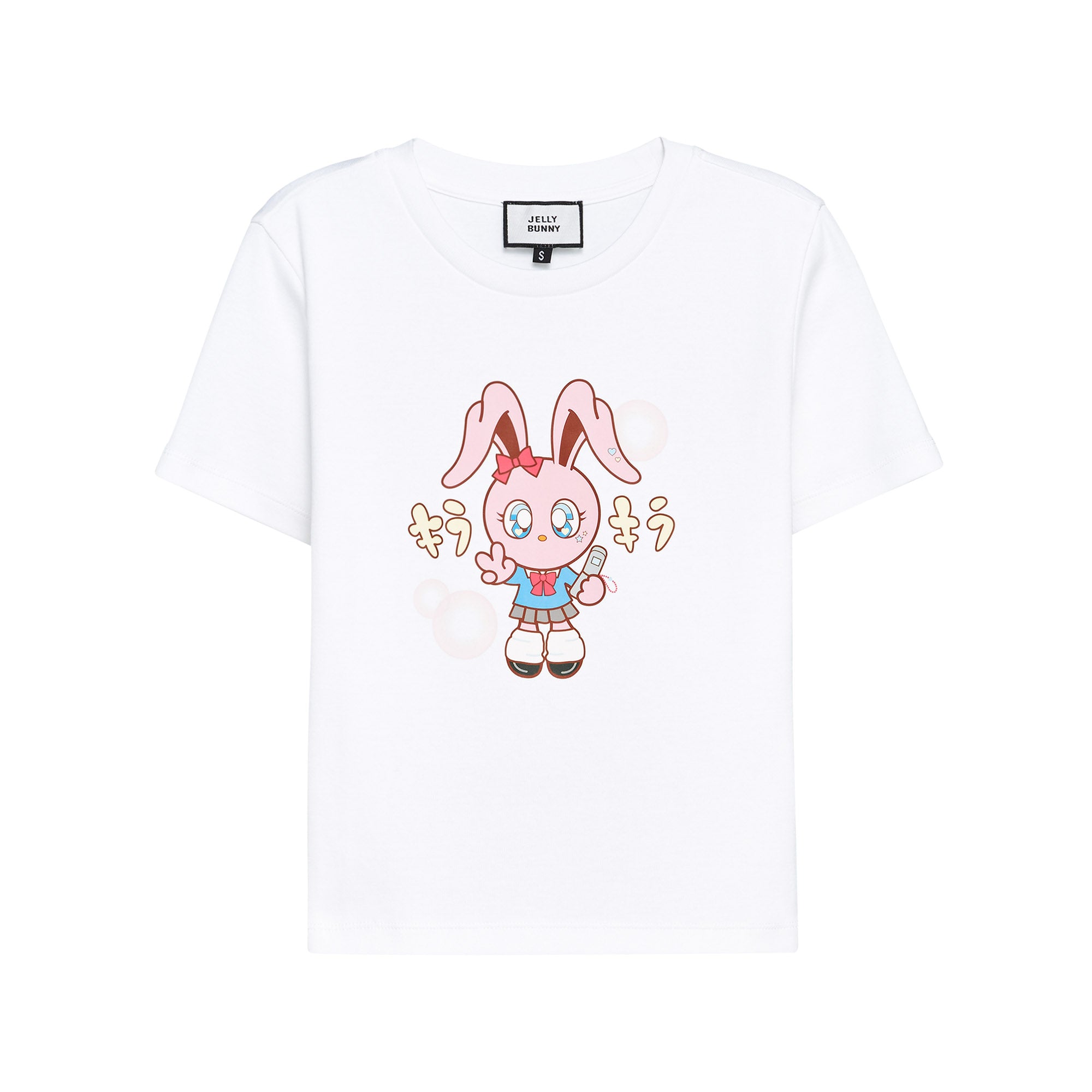เสื้อยืดแขนสั้นพิมพ์ลาย White