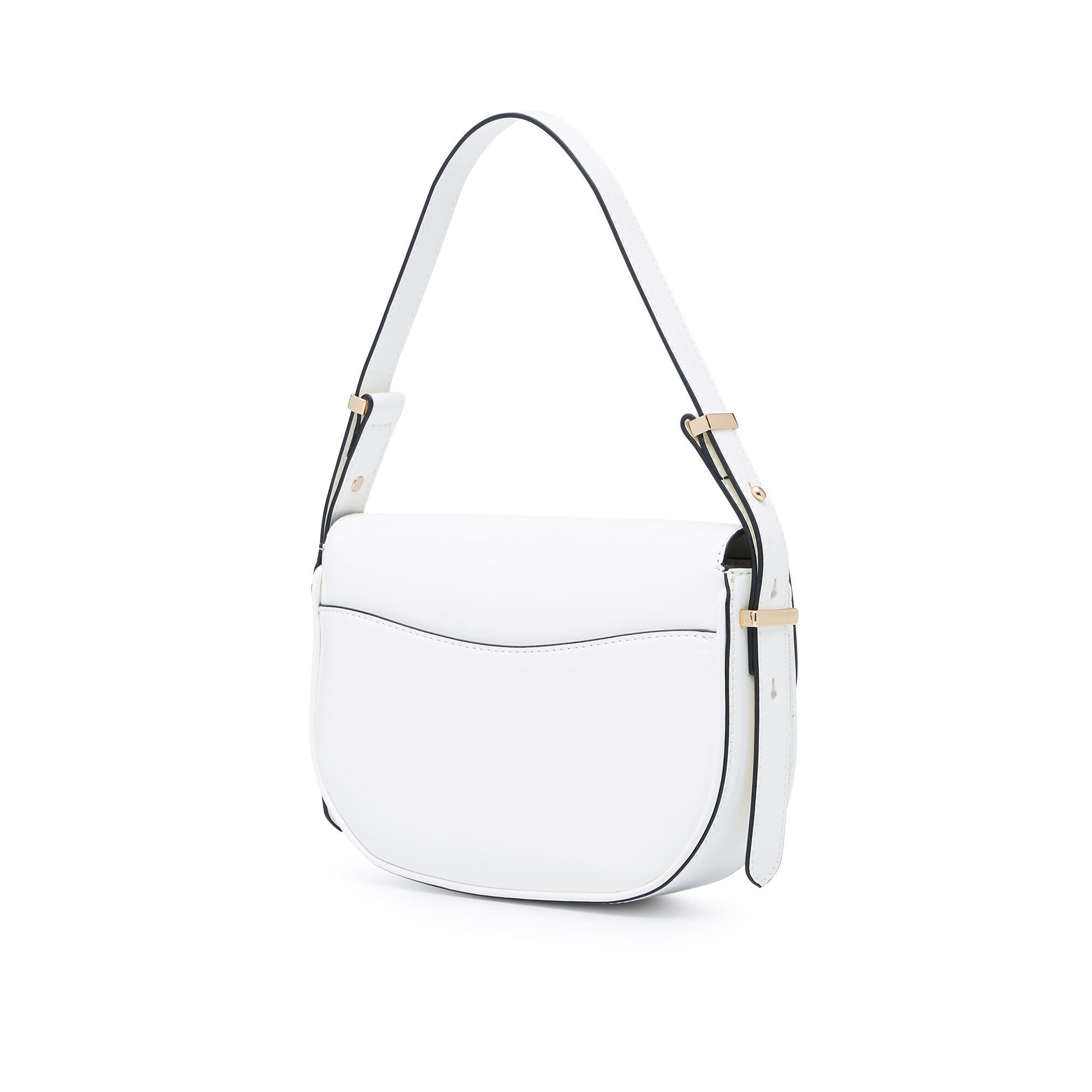 กระเป๋าสะพายไหล่ Bisha White