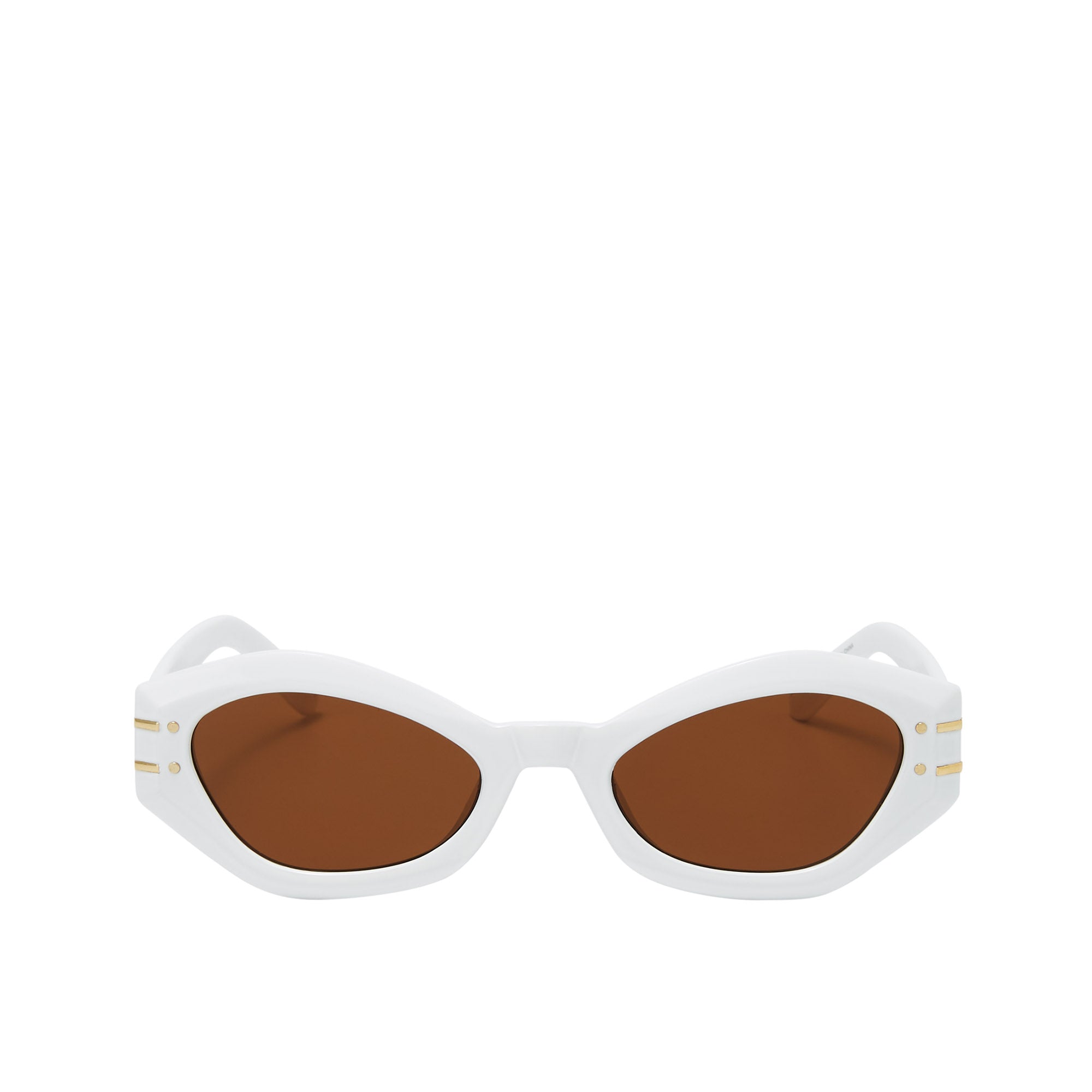 Demelza Sunglasses White