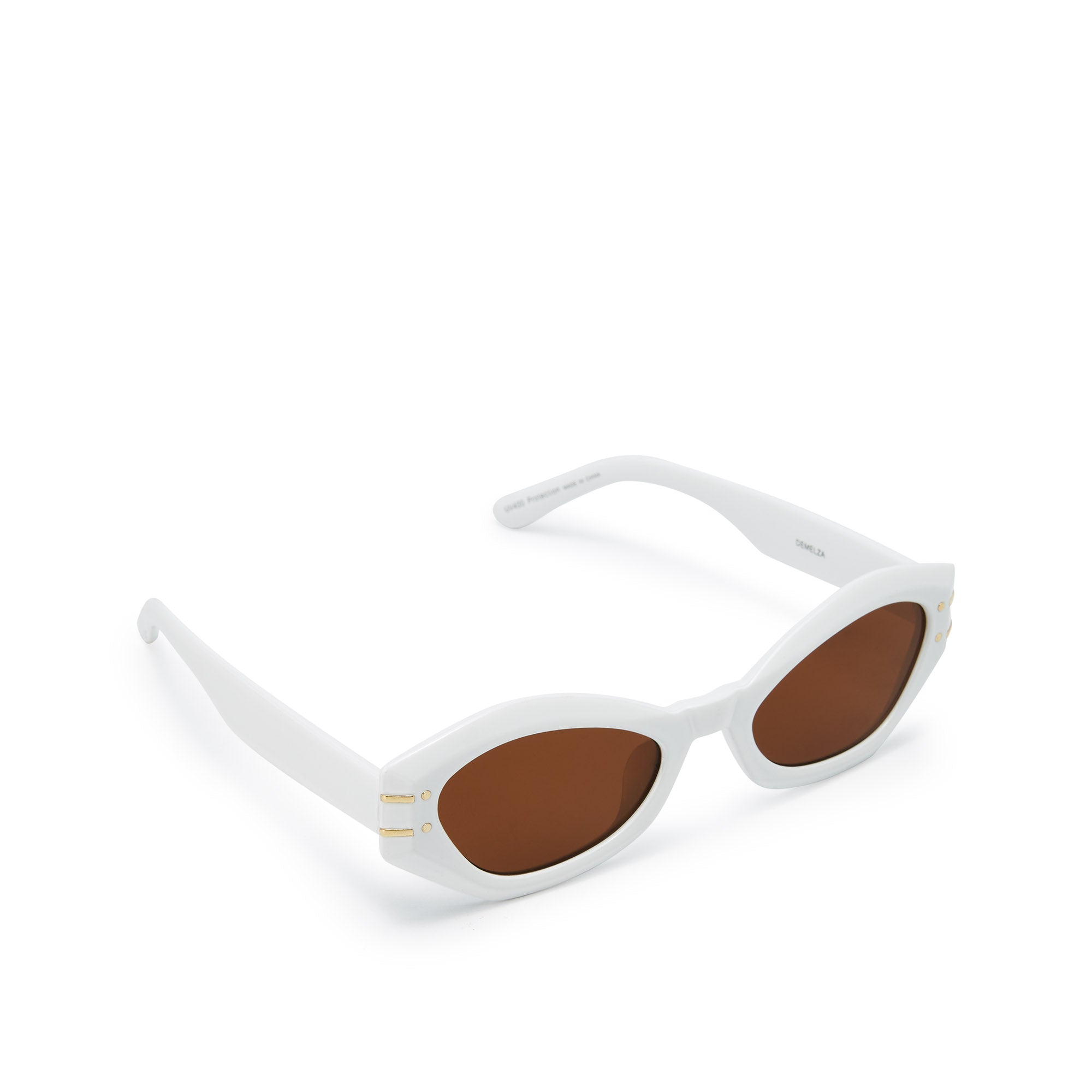 Demelza Sunglasses White