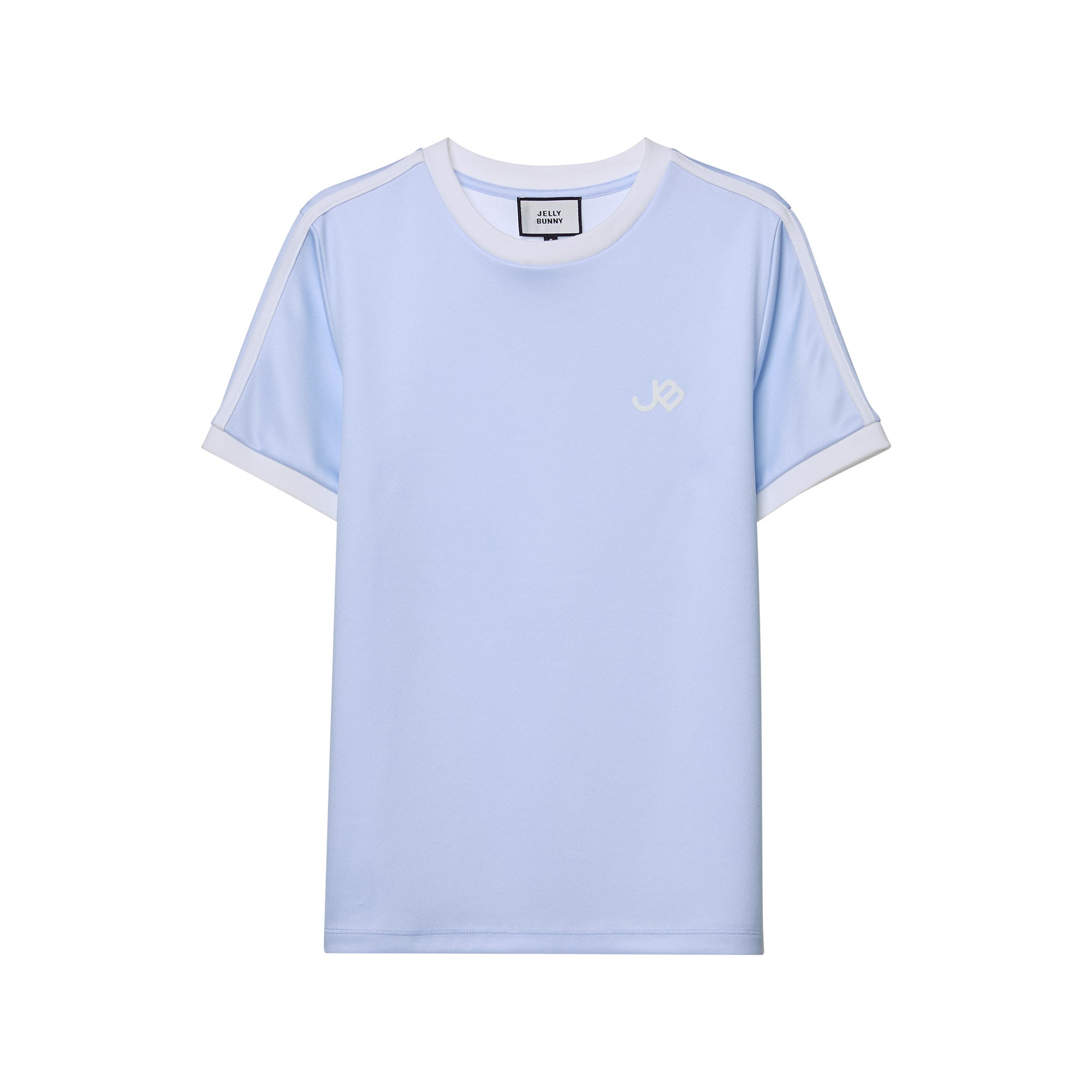 เสื้อยืดแขนสั้นปักลายโลโก้ Blue