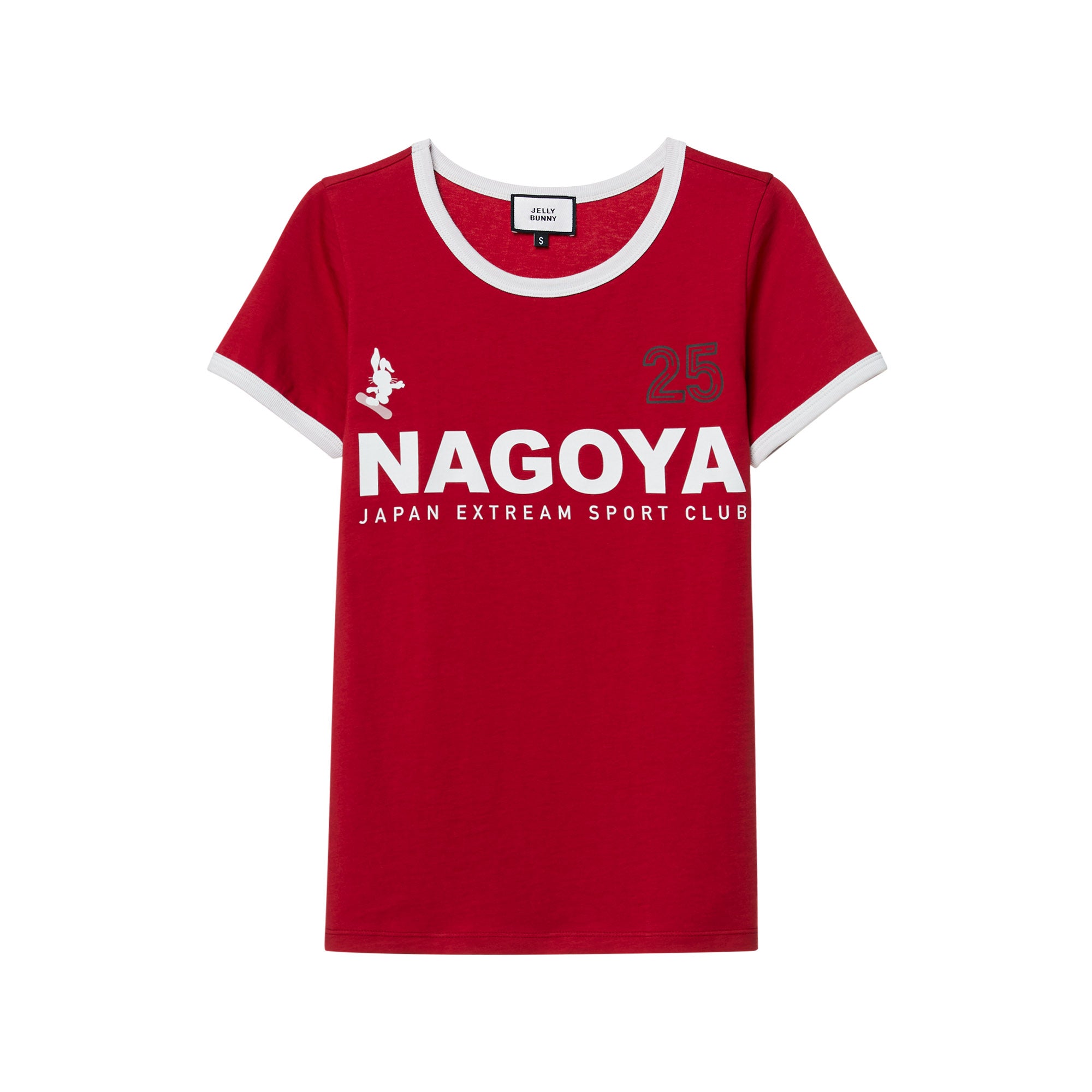 เสื้อยืดแขนสั้นพิมพ์ลาย Red