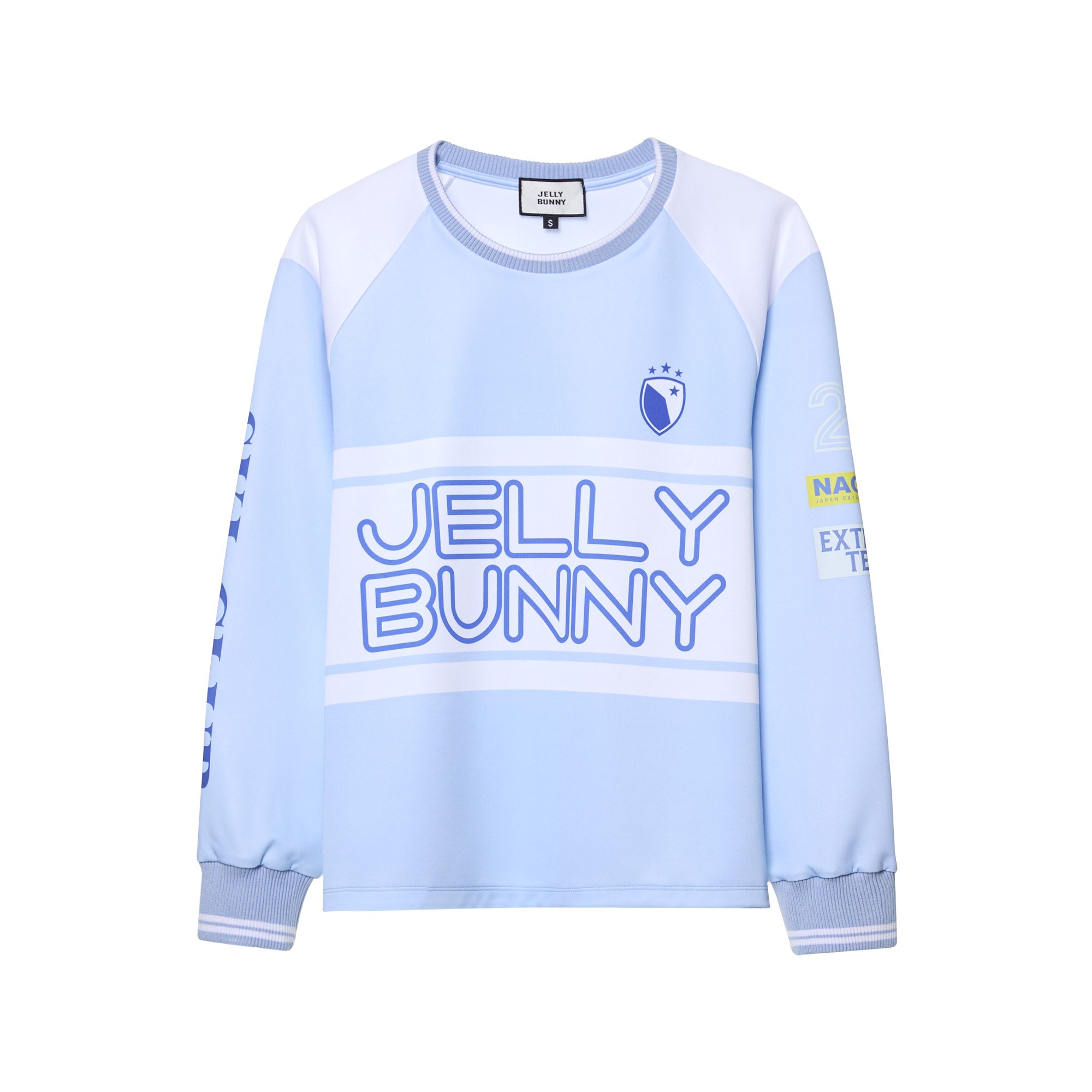 เสื้อพลูโอเวอร์พิมพ์ลาย Blue