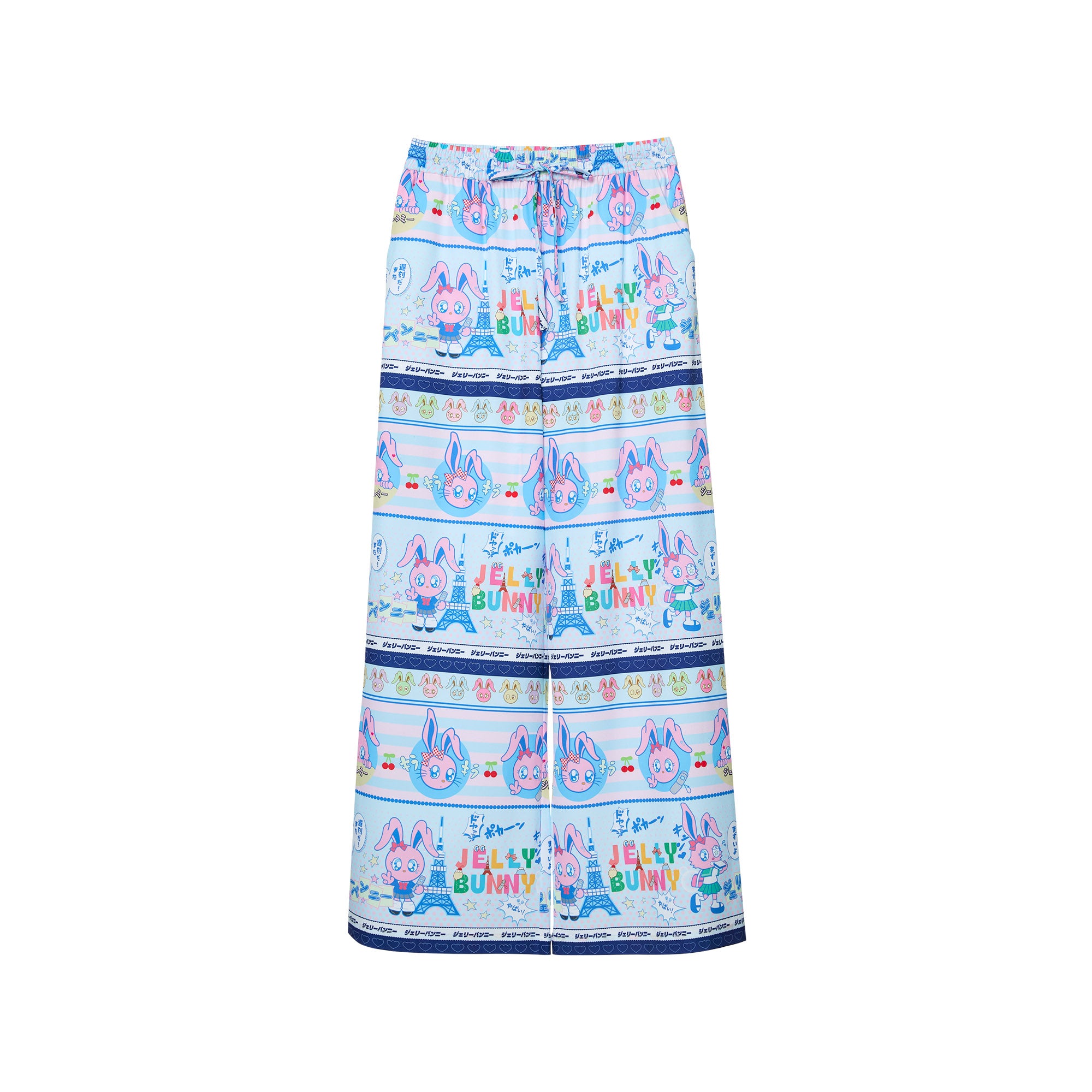 กางเกงขายาวพิมพ์ลายกระต่าย Jerme Multi Color