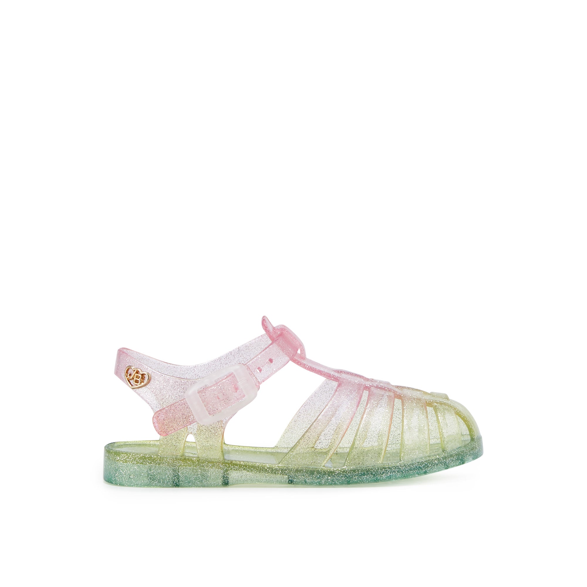 Mini Nasia Plain Flat Sandals For Girls Multi Color