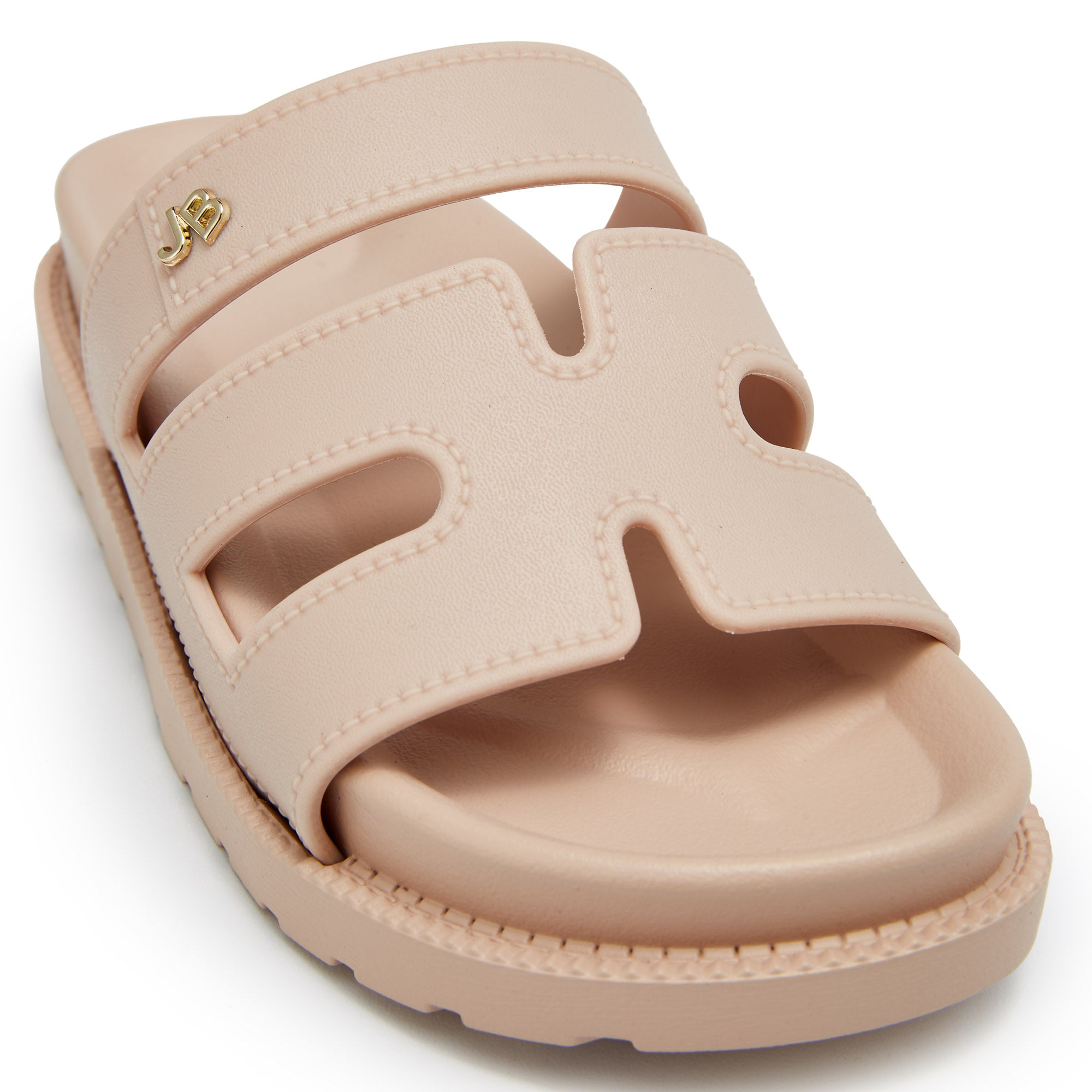 Mini Sena Plain Sandals Light Pink