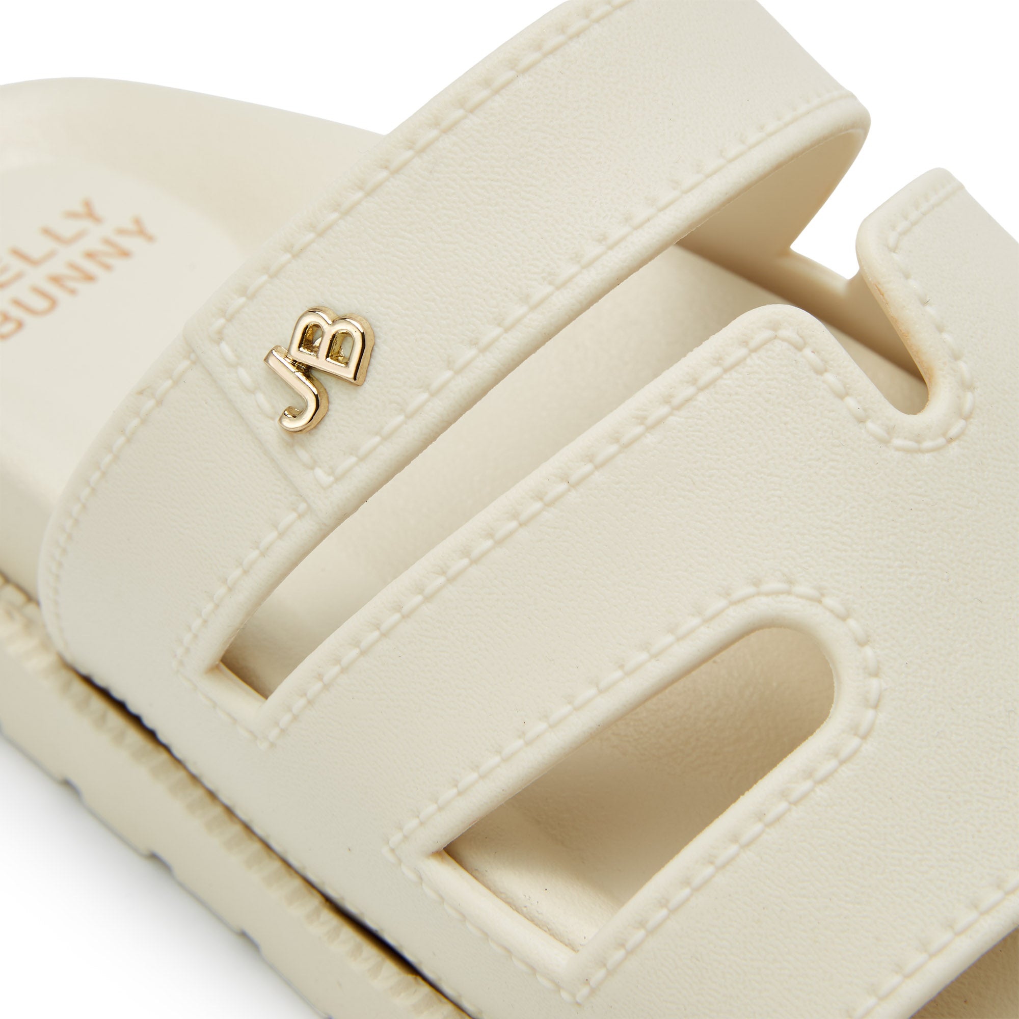 Mini Sena Plain Sandals Ivory