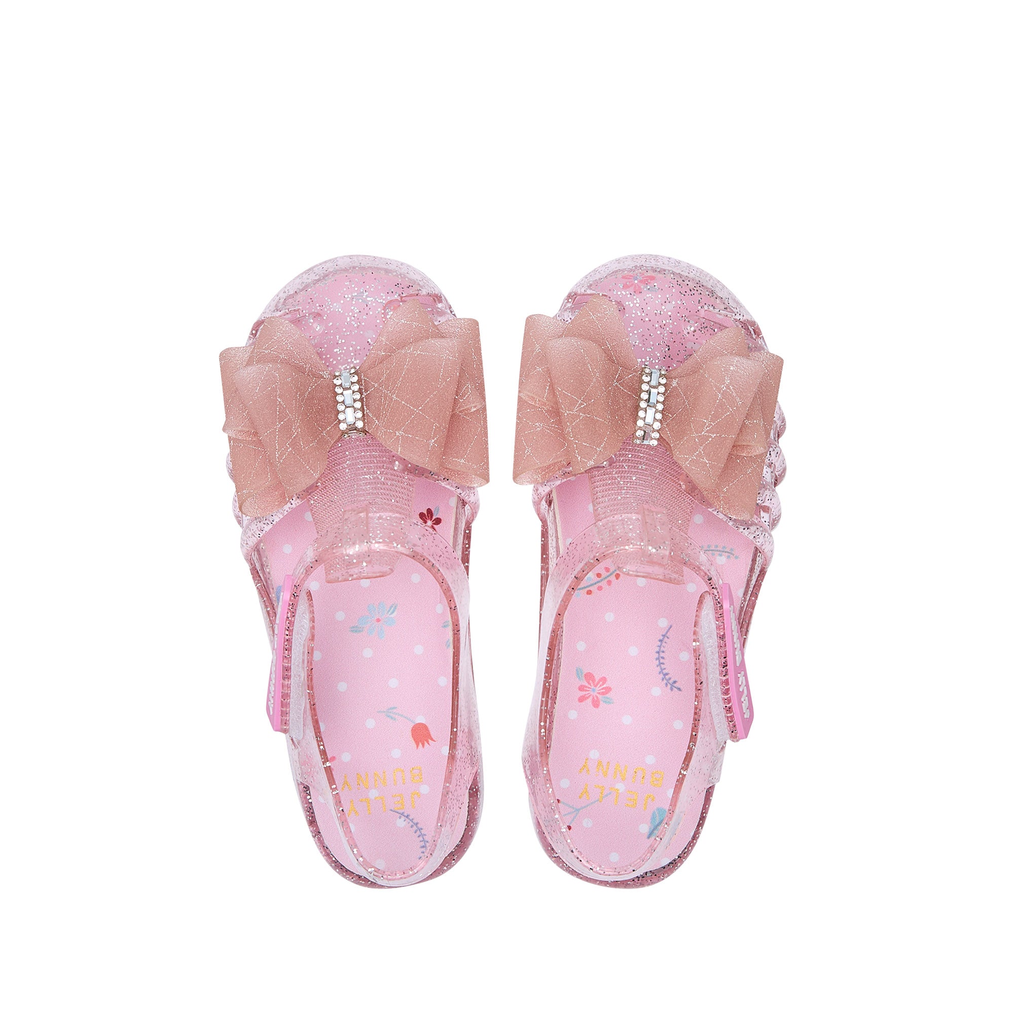 รองเท้าแตะสำหรับเด็กผู้หญิง Starfish Bow Mini Pink